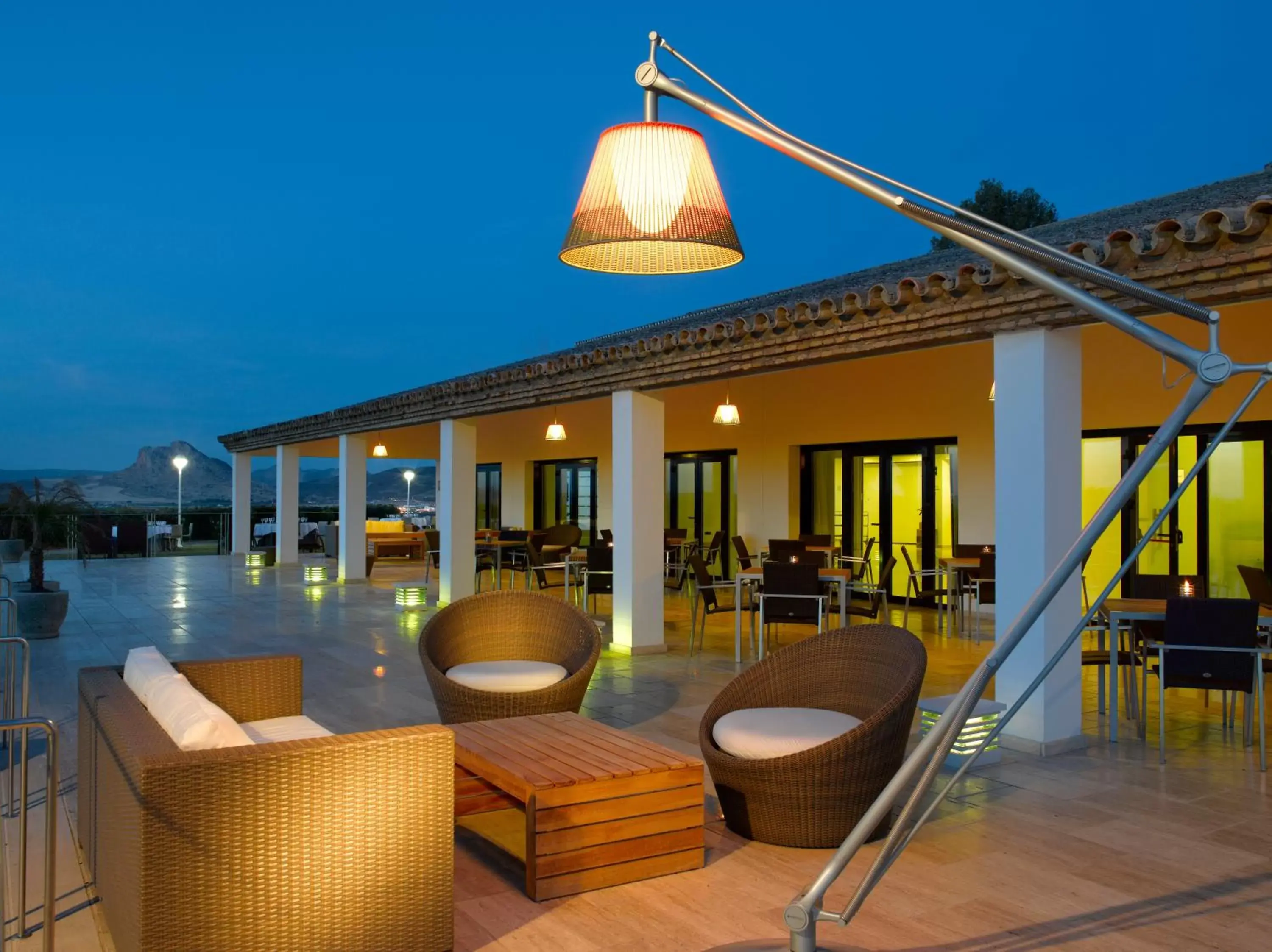 Facade/entrance in Parador de Antequera Facade/entrance in Parador de Antequera