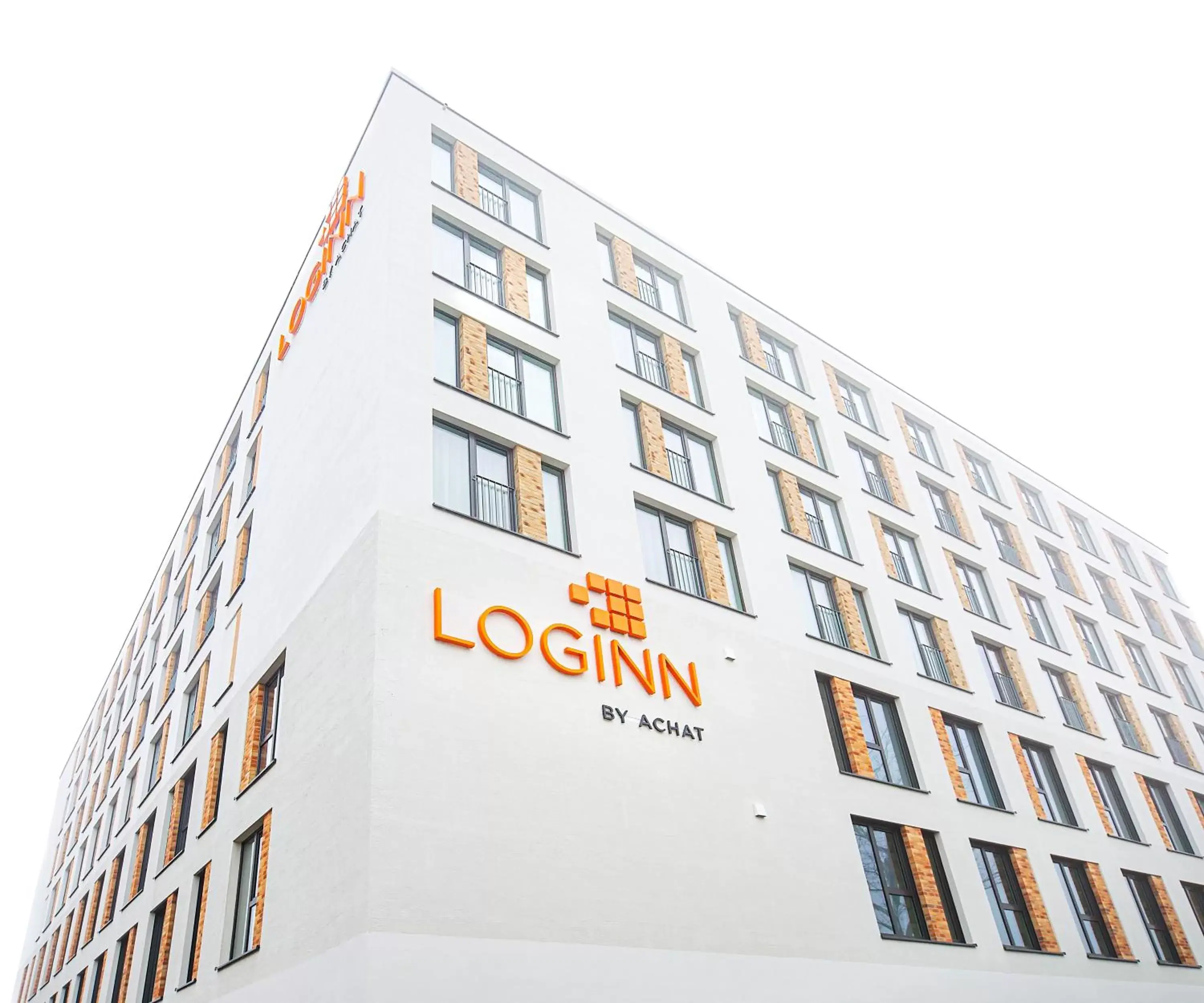 Property building in LOGINN Hotel Berlin Airport Property building in LOGINN Hotel Berlin Airport