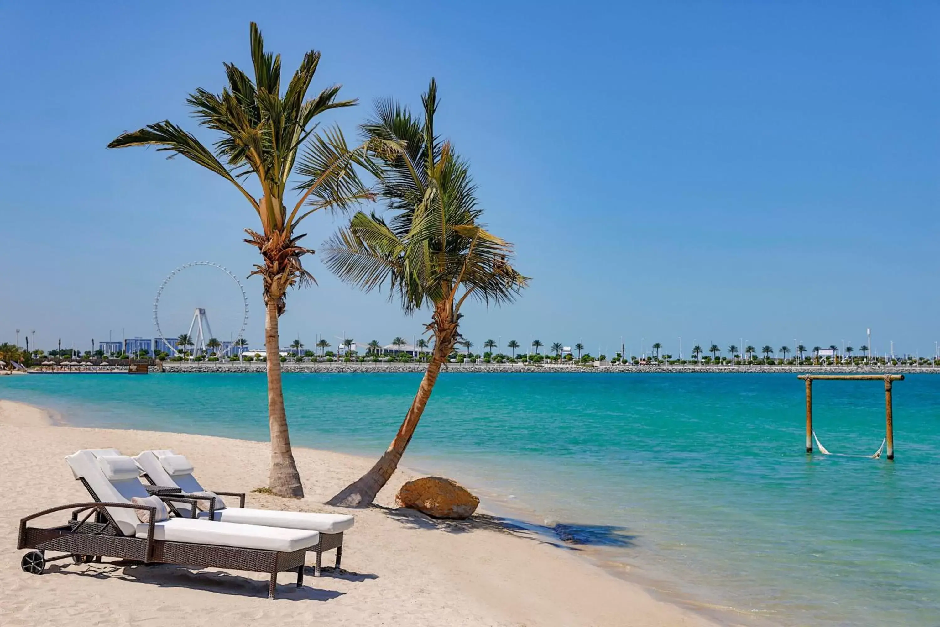 Beach in W Dubai - Mina Seyahi, Adults Only