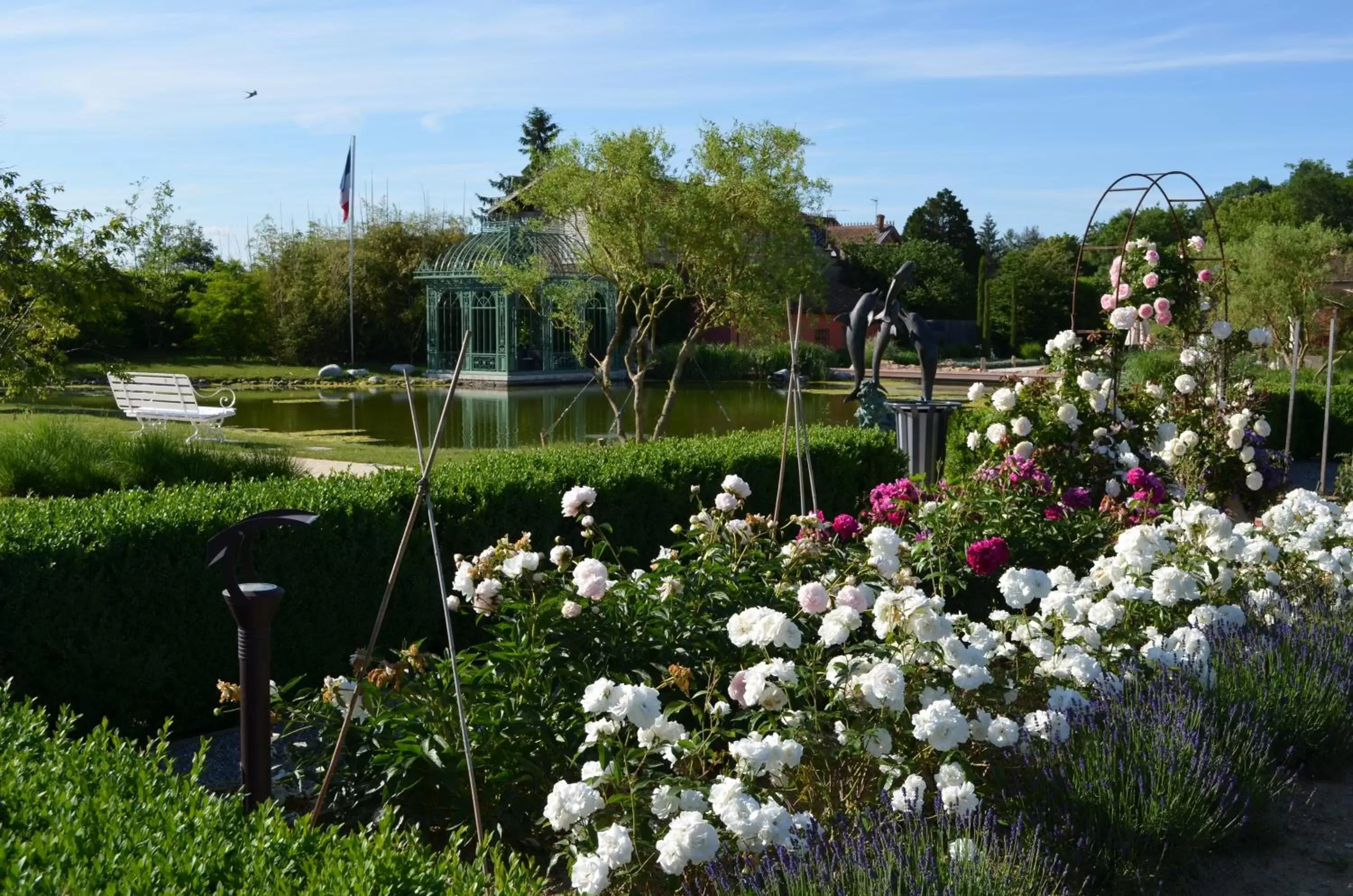 Garden in Les Saules Parc & Spa - Les Collectionneurs