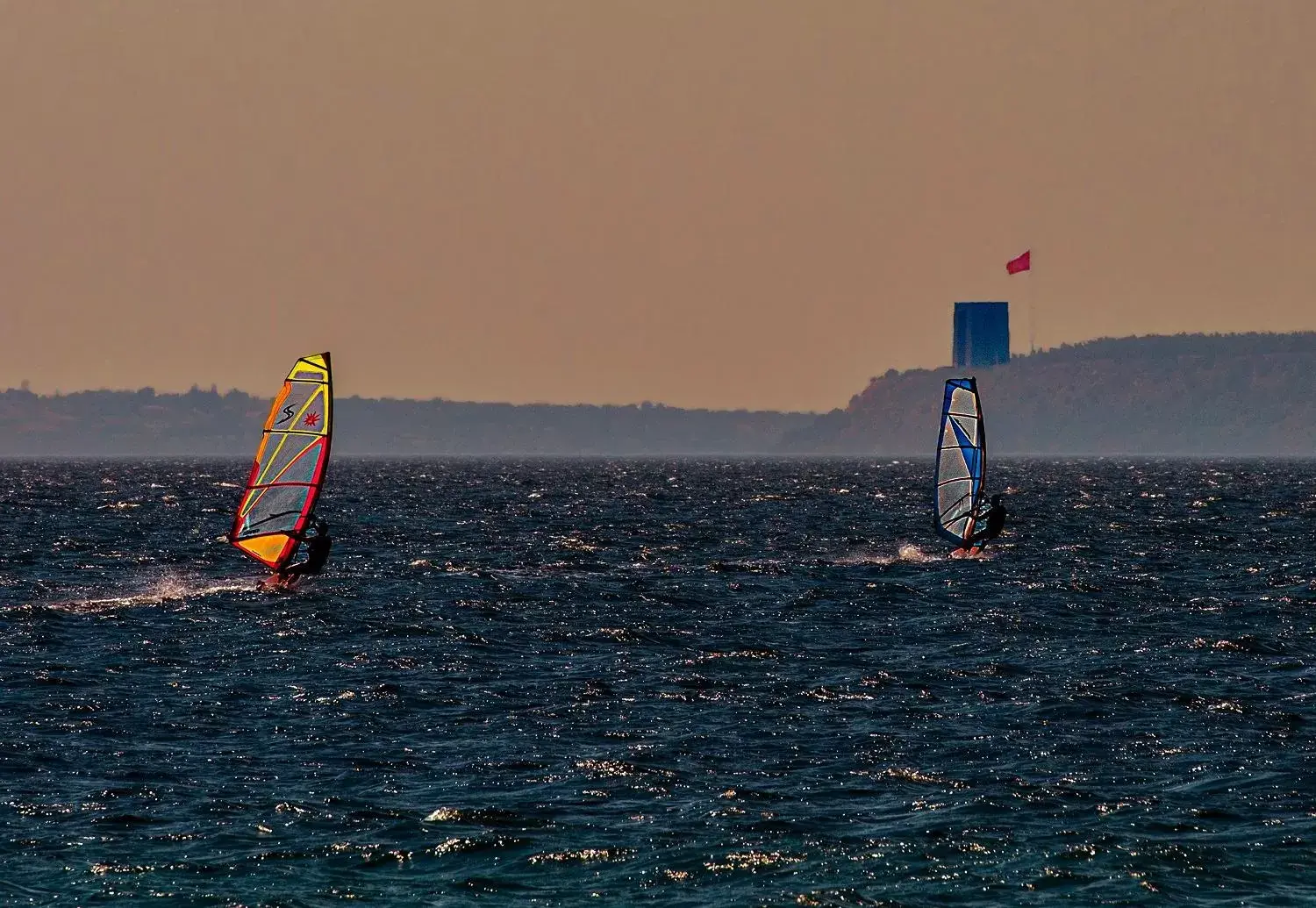 Windsurfing in Iris Hotel