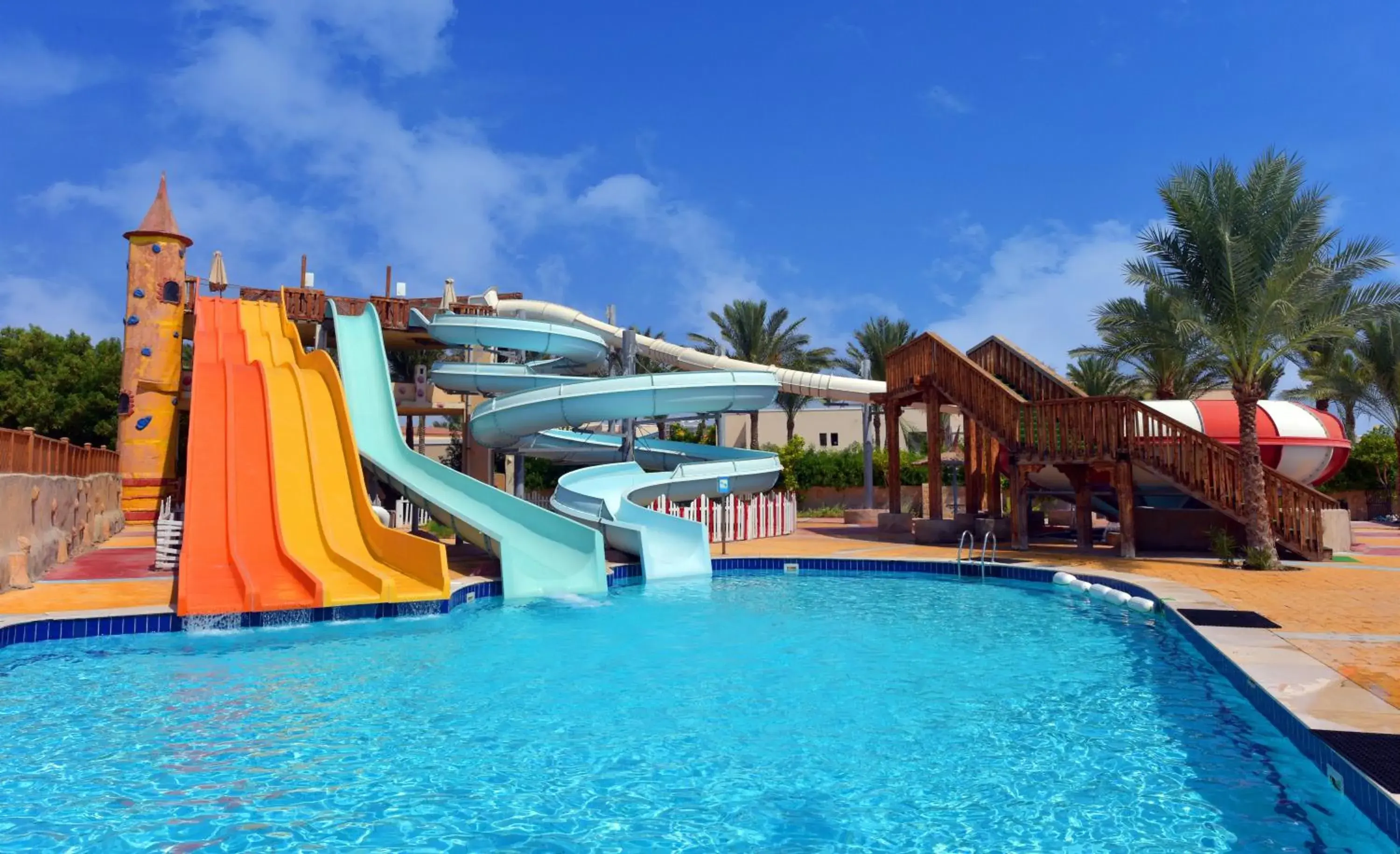 Water Park in Sea Beach Aqua Park Resort