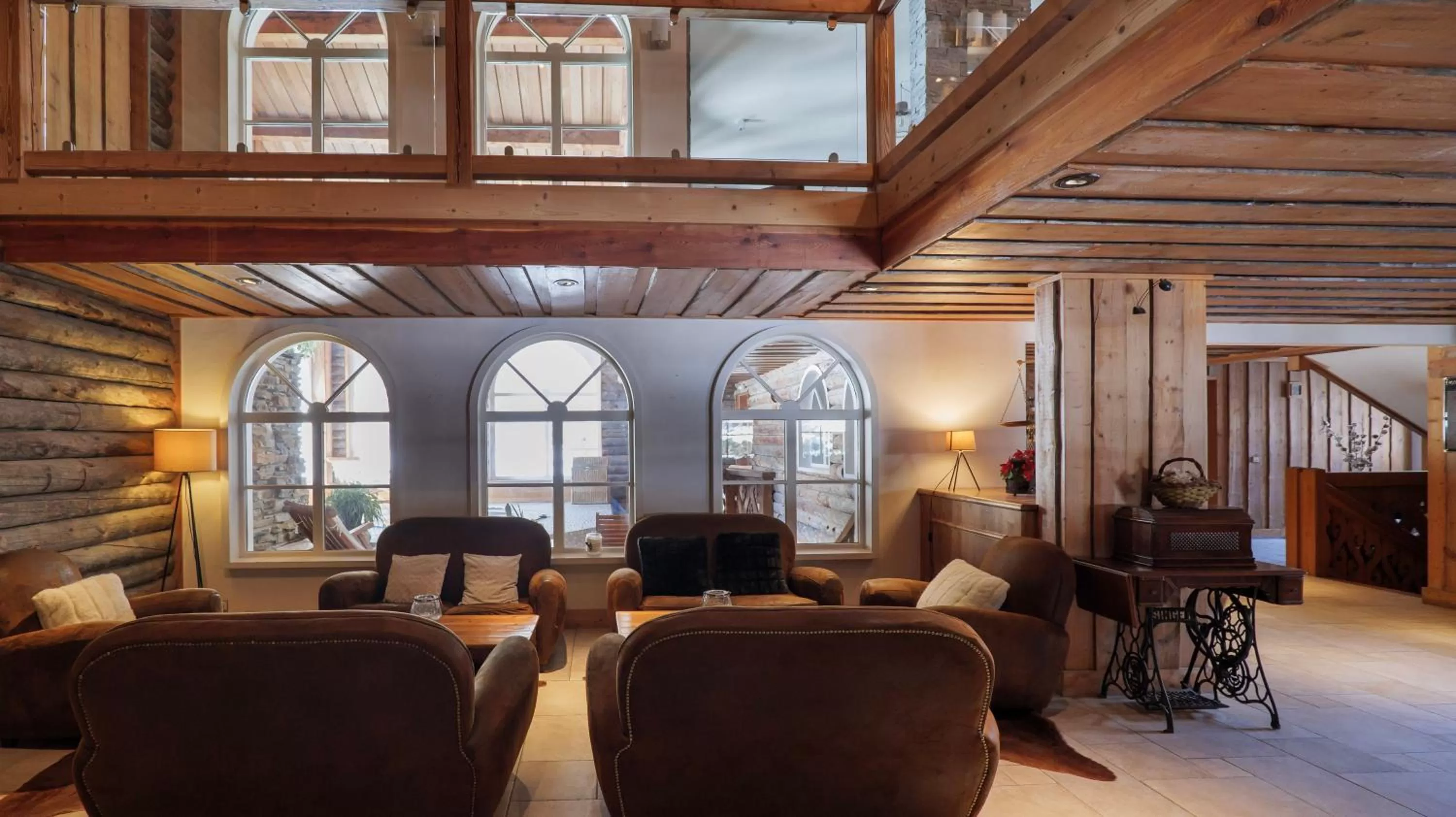 Living room in Hôtel Le Labrador