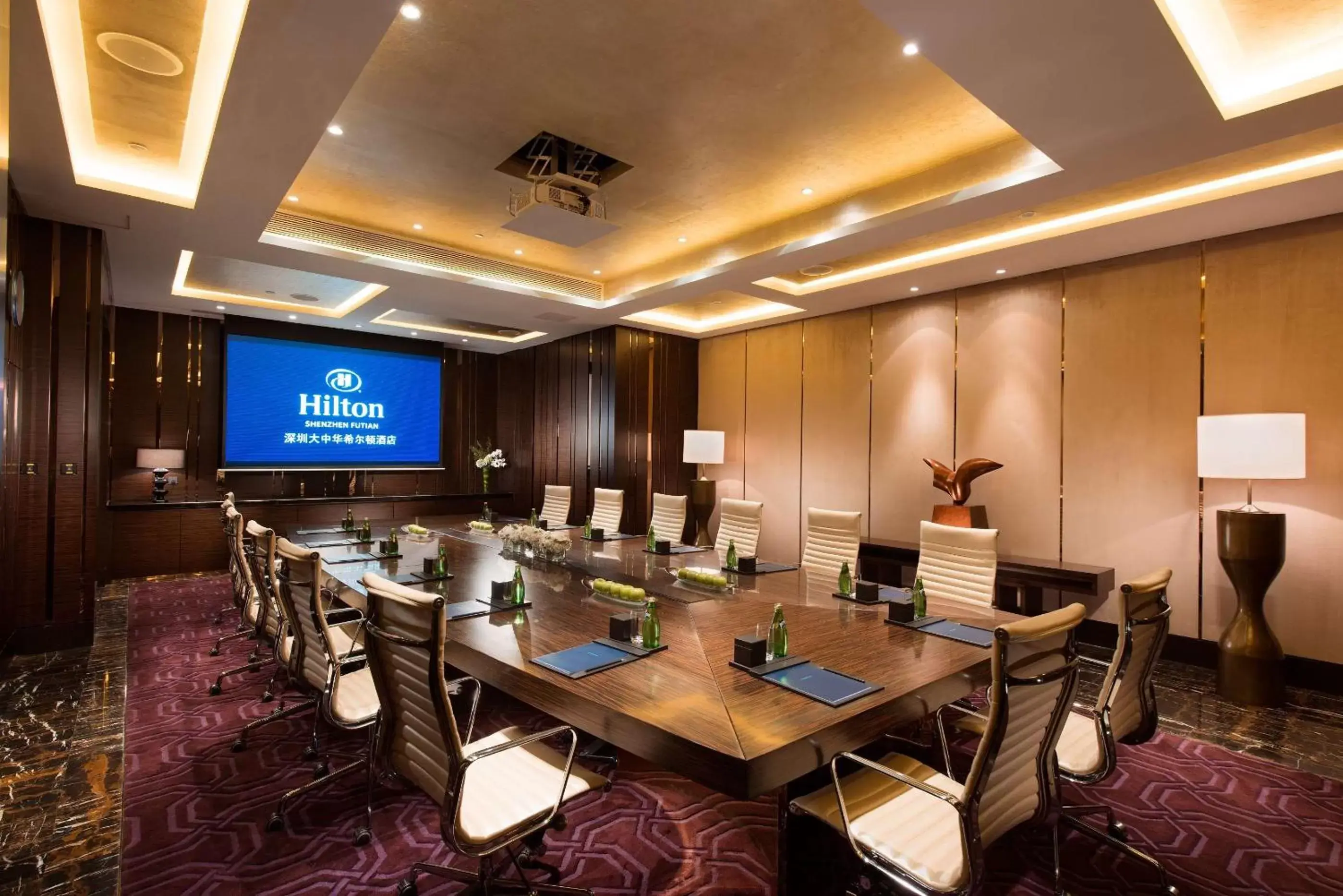 Meeting/conference room in Hilton Shenzhen Futian, Metro Station at Hotel Front Door, Close to Futian Convention & Exhibition Center
