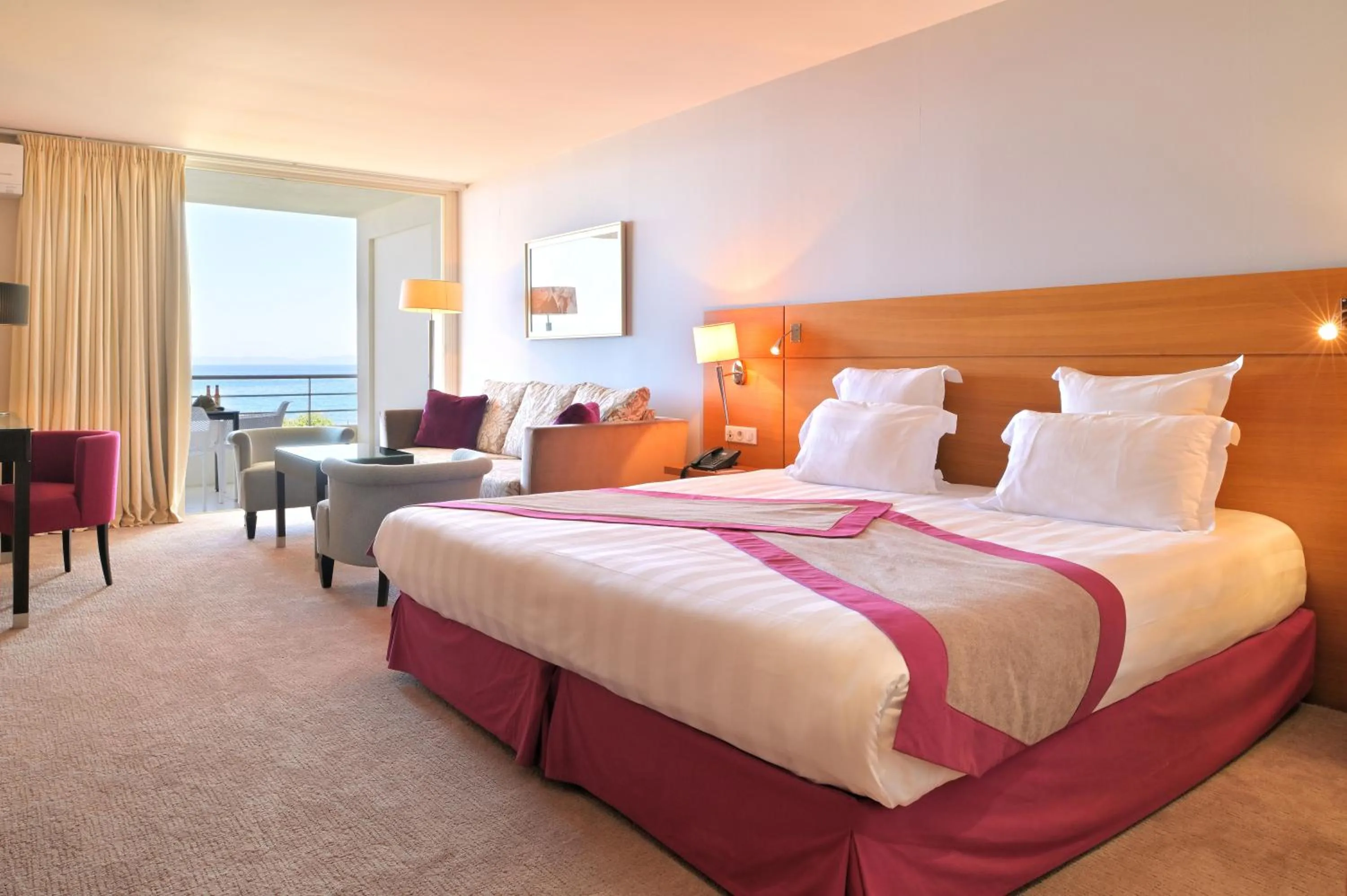 Bed in Hôtel Restaurant Dolce Vita