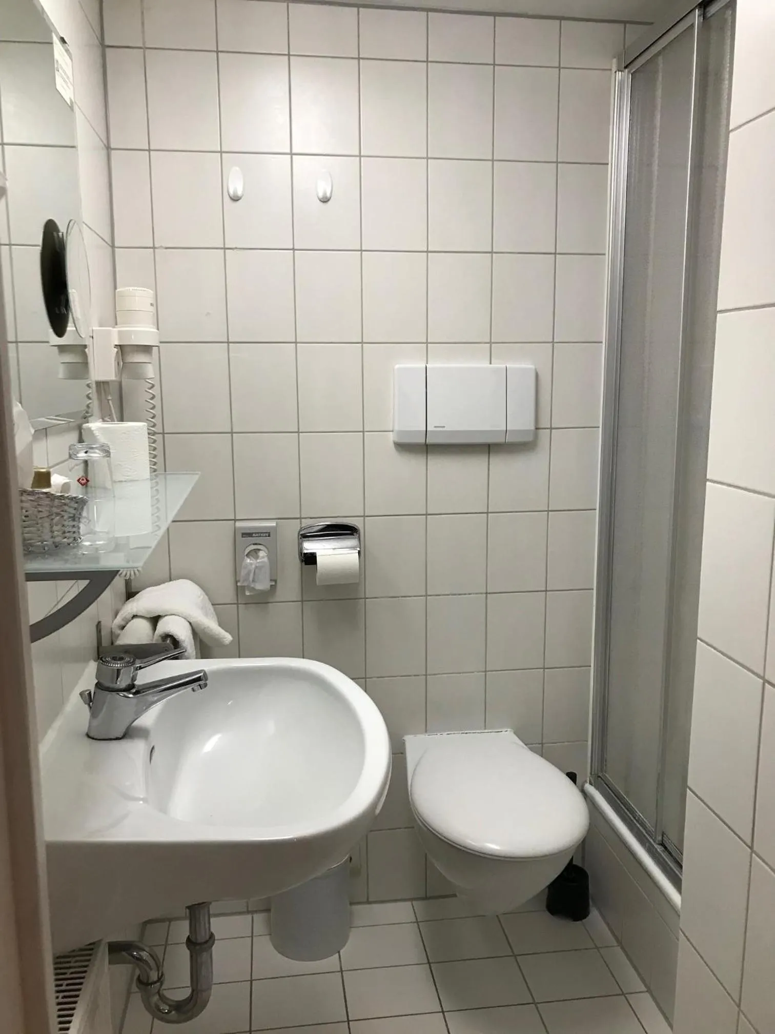 Shower in Flair Hotel Vier Jahreszeiten
