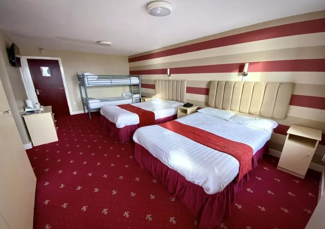 Bed in Doric Hotel