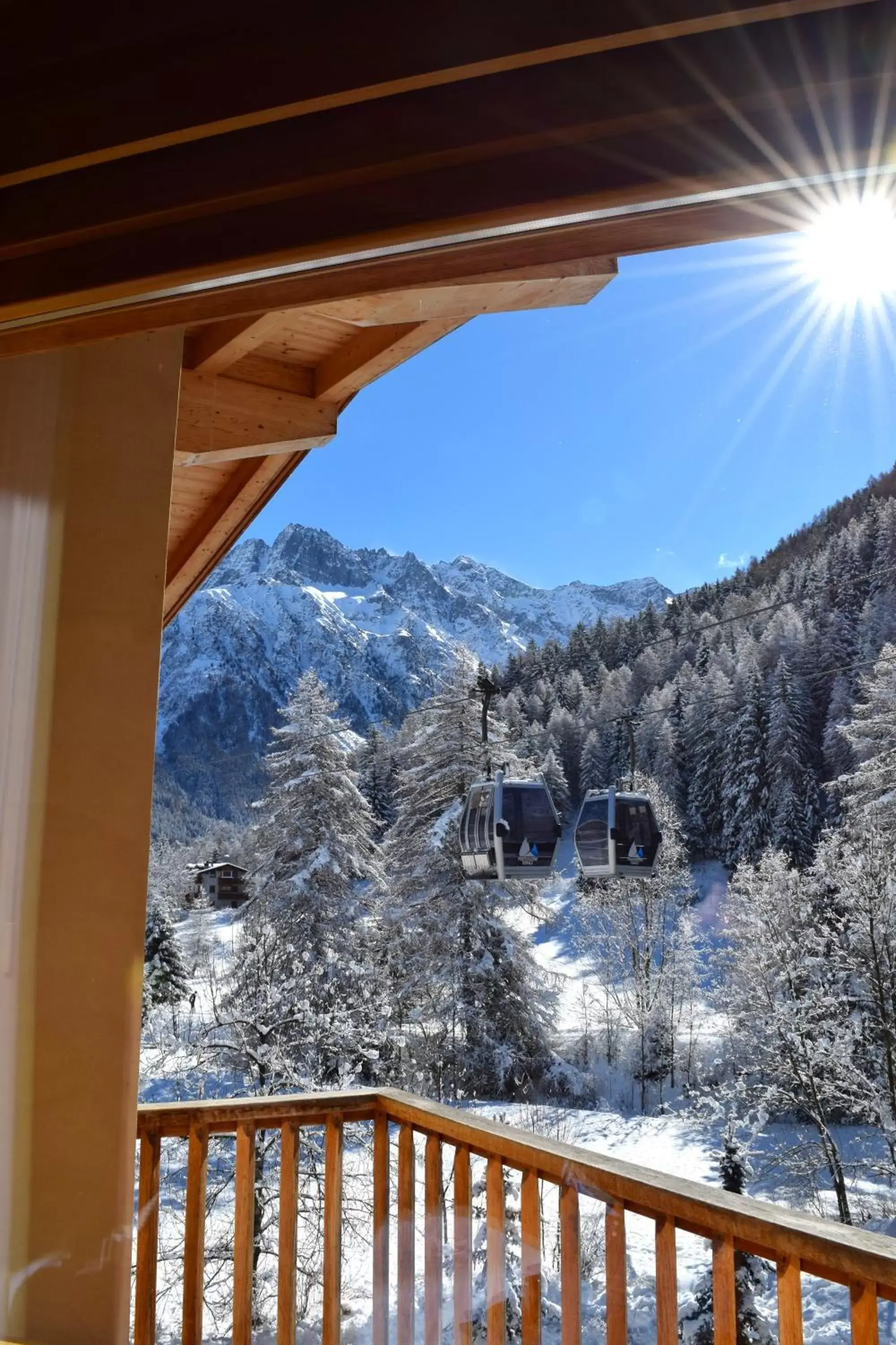 View (from property/room), Mountain View in Hotel Garni Pegrà