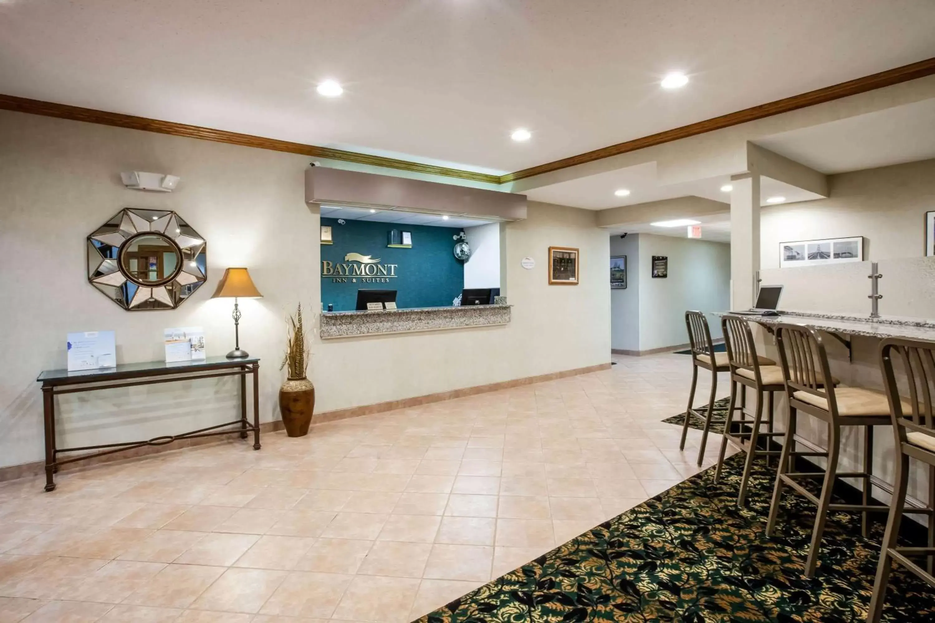 Lobby or reception in Baymont by Wyndham Mackinaw City
