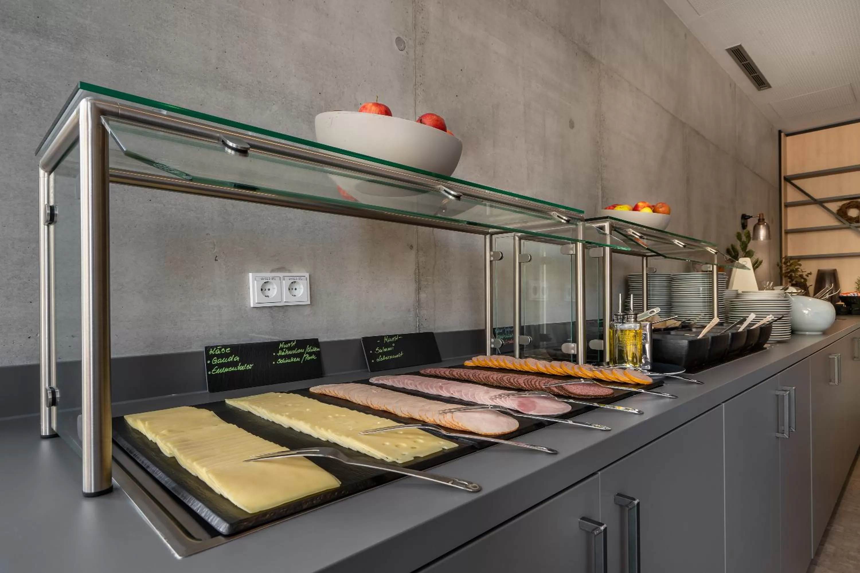 Buffet breakfast in Holiday Inn - the niu, Timber Esslingen by IHG