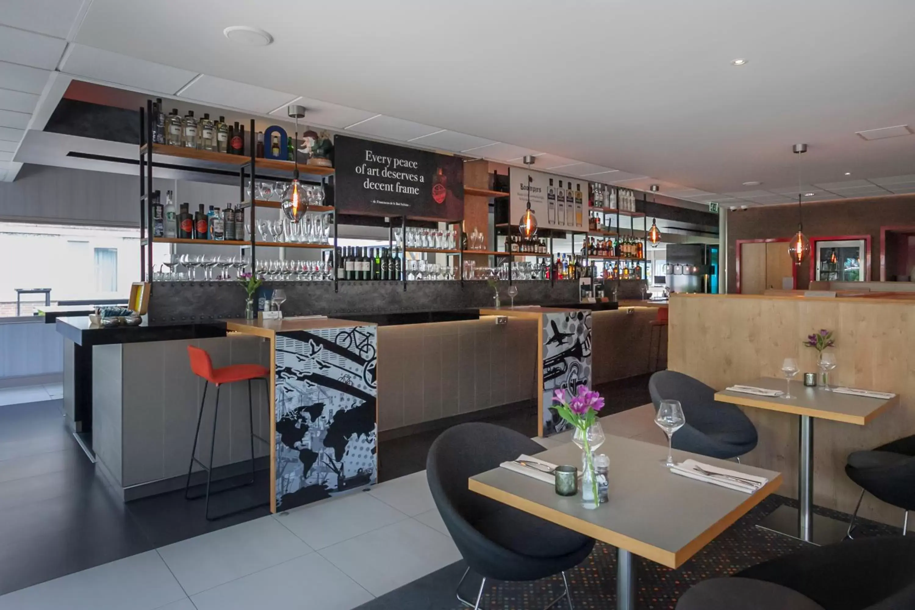 Restaurant/places to eat, Lounge/Bar in Novotel Rotterdam - Schiedam