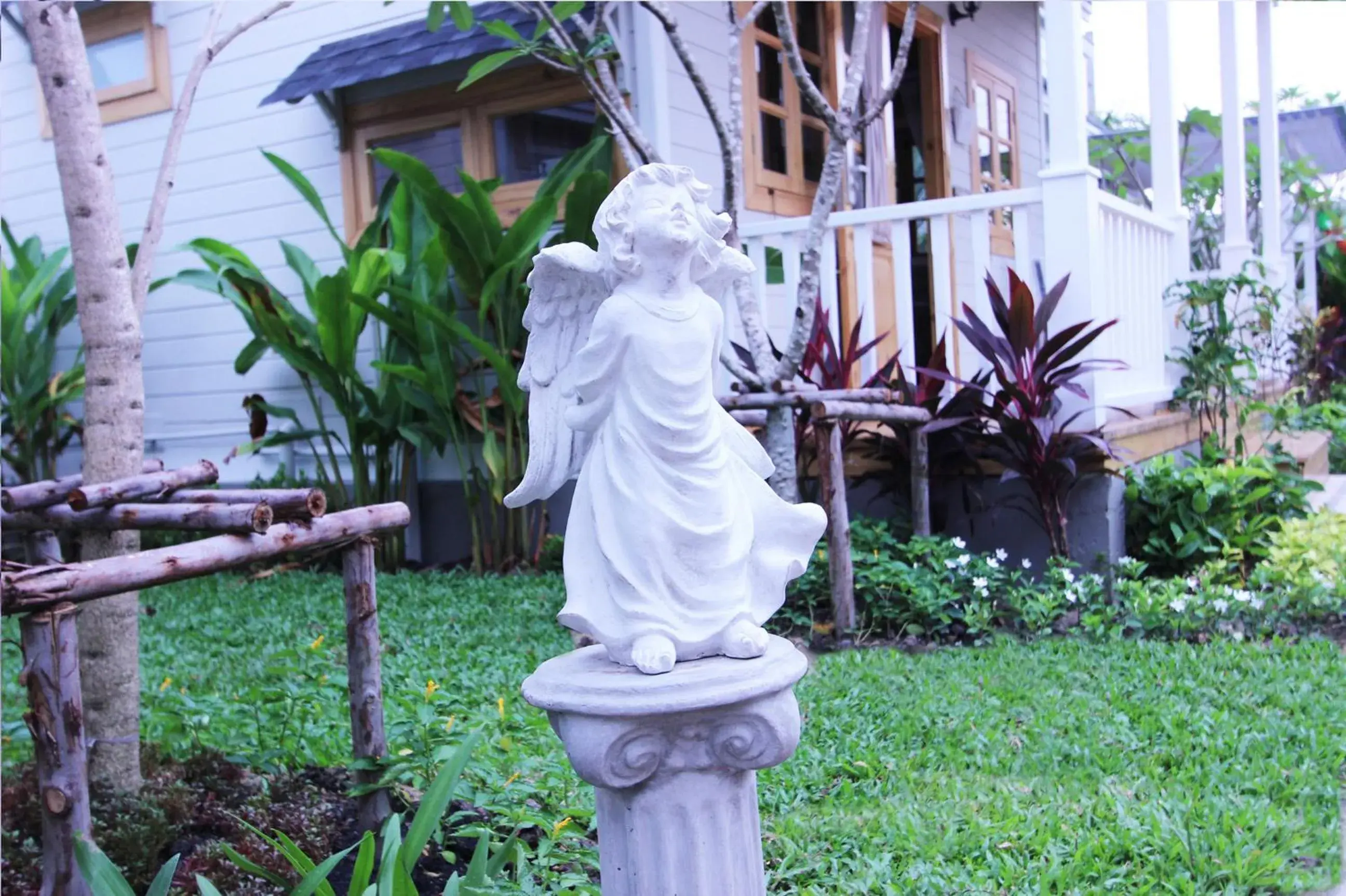 Garden in At Residence Suvarnabhumi Hotel - SHA Extra Plus