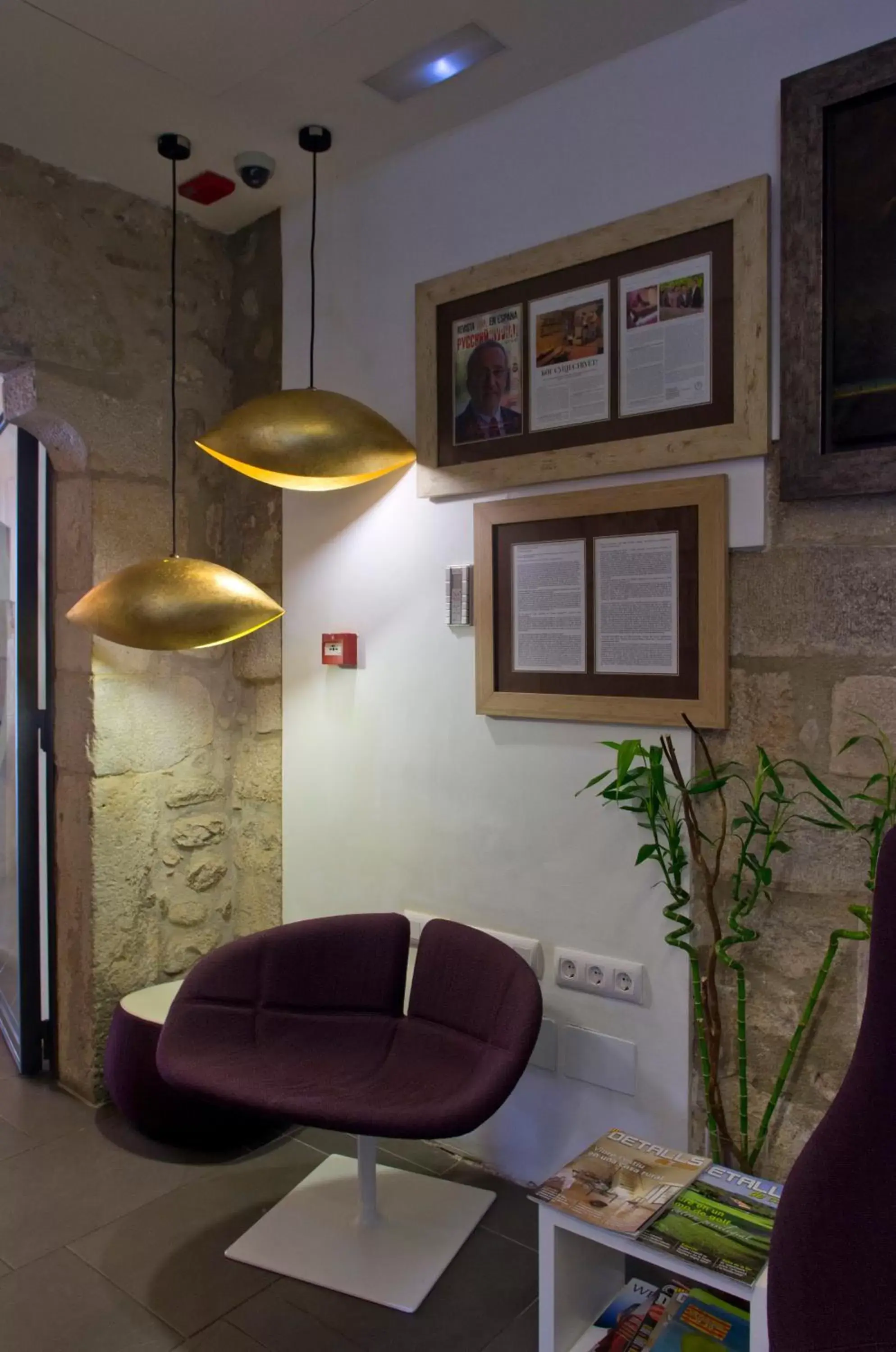 Winter, Seating Area in Hotel Museu Llegendes de Girona