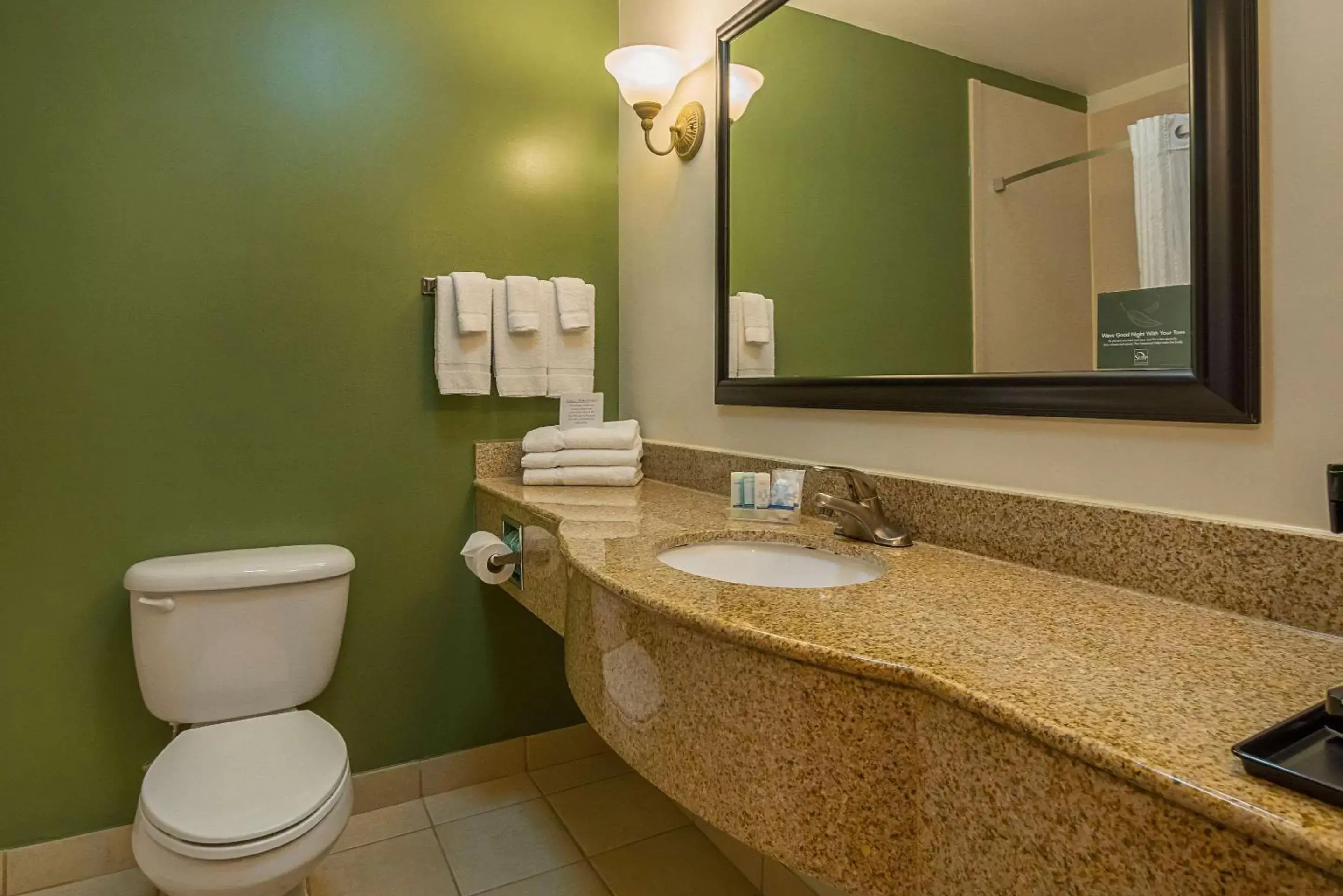 Photo of the whole room, Bathroom in Sleep Inn & Suites Manchester