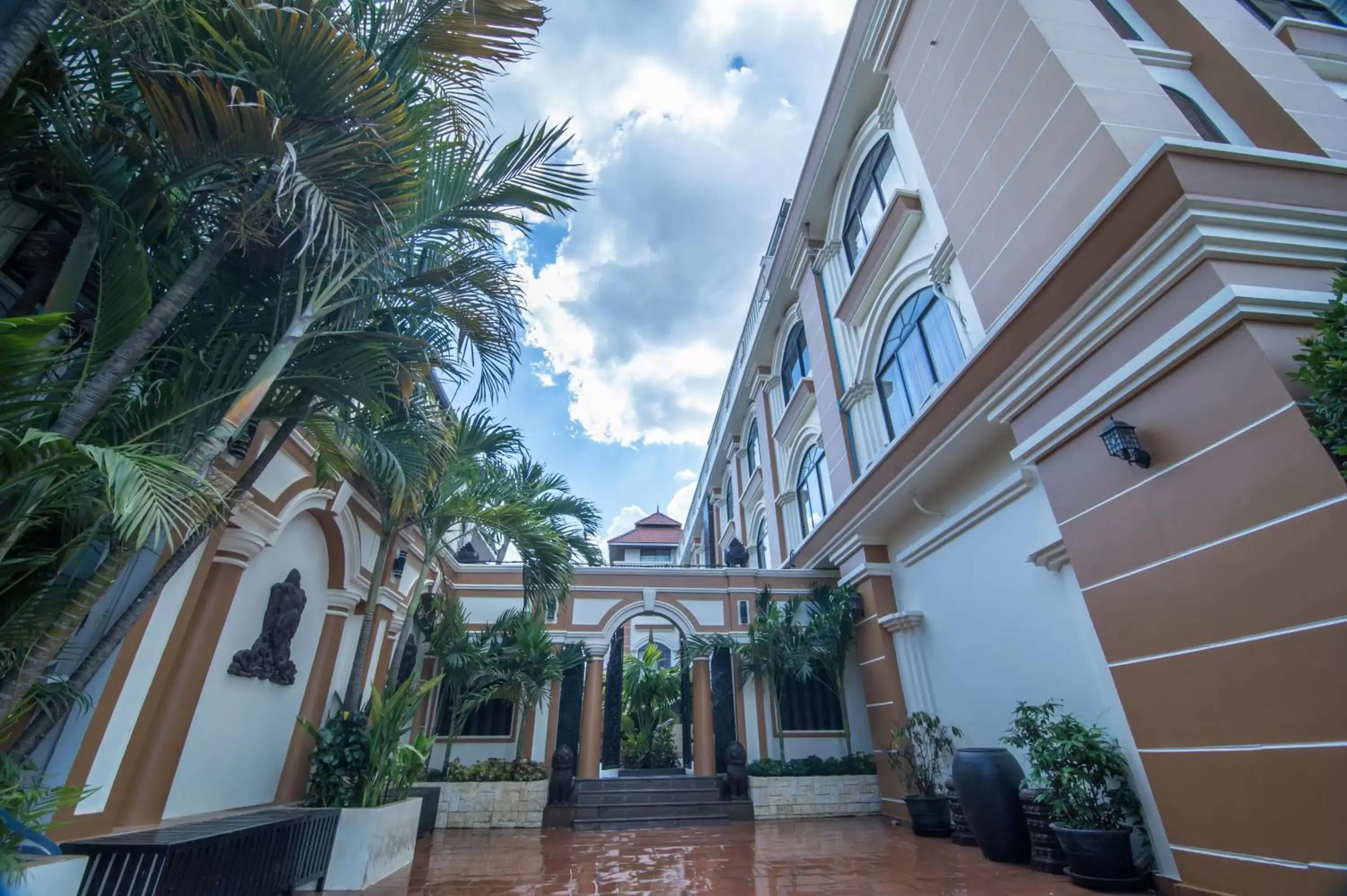 View (from property/room), Property Building in Reaksmey Chanreas Hotel