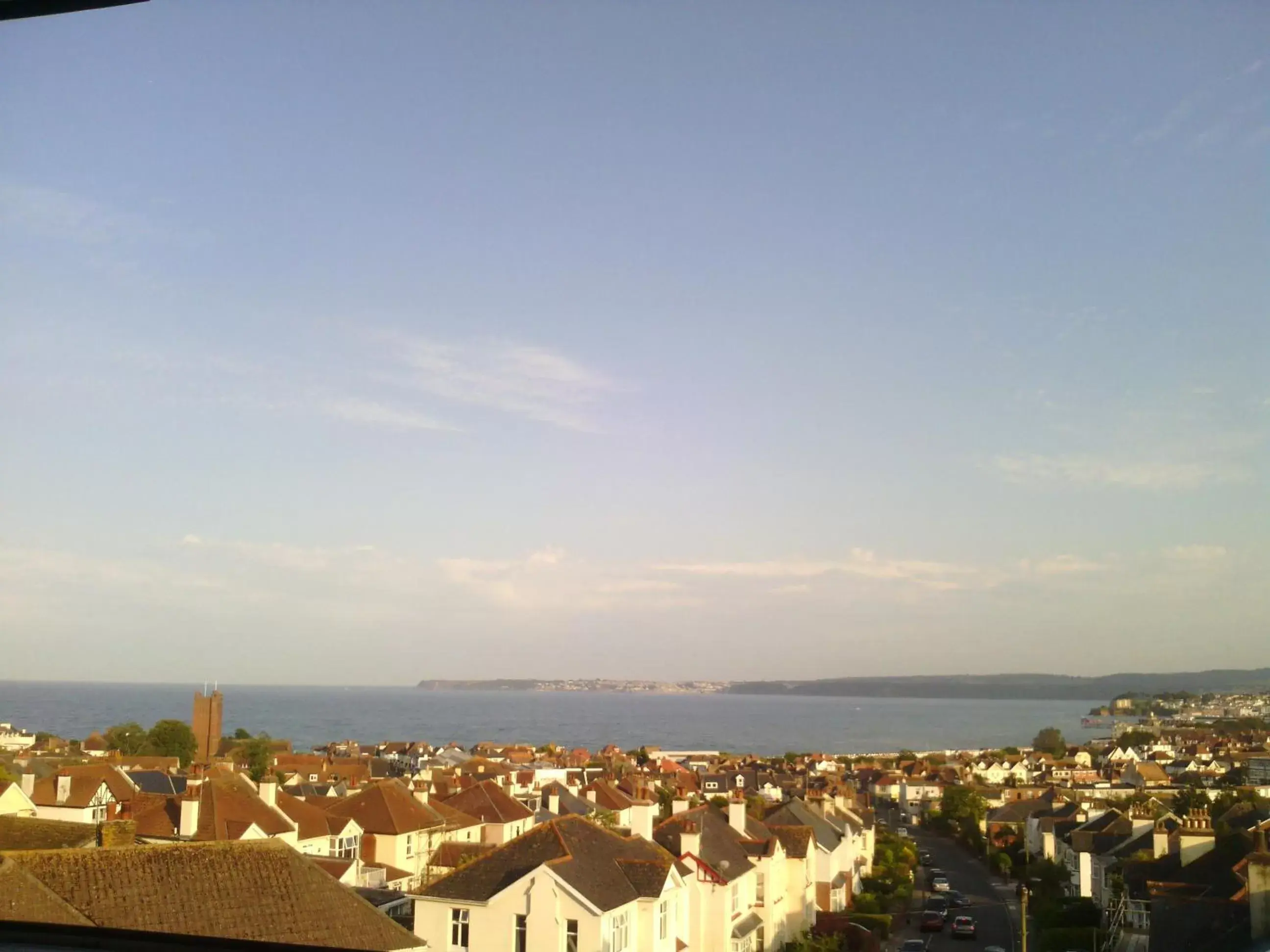 Sea view in Yew Tree House