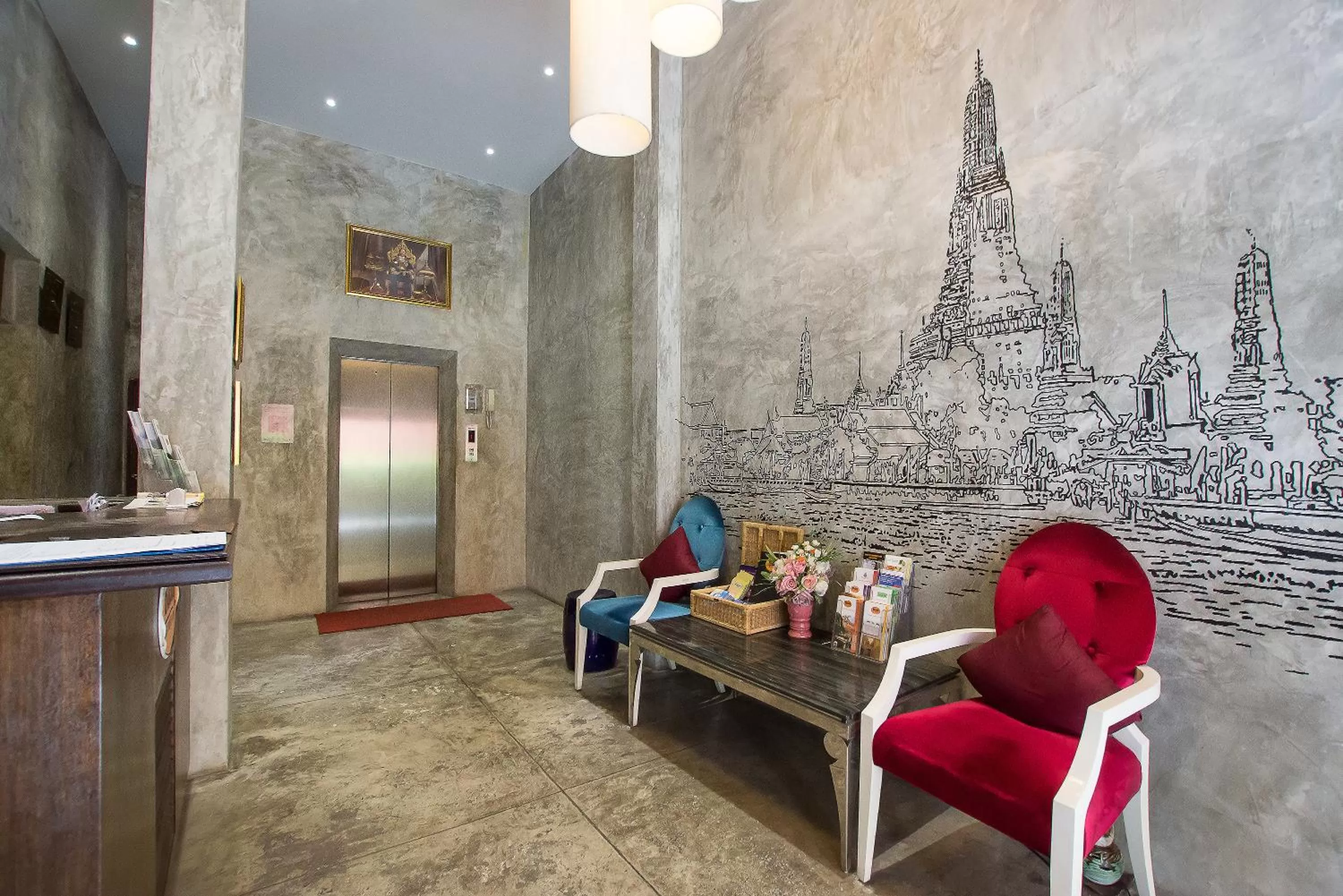 Lobby or reception in Buddy Boutique Inn