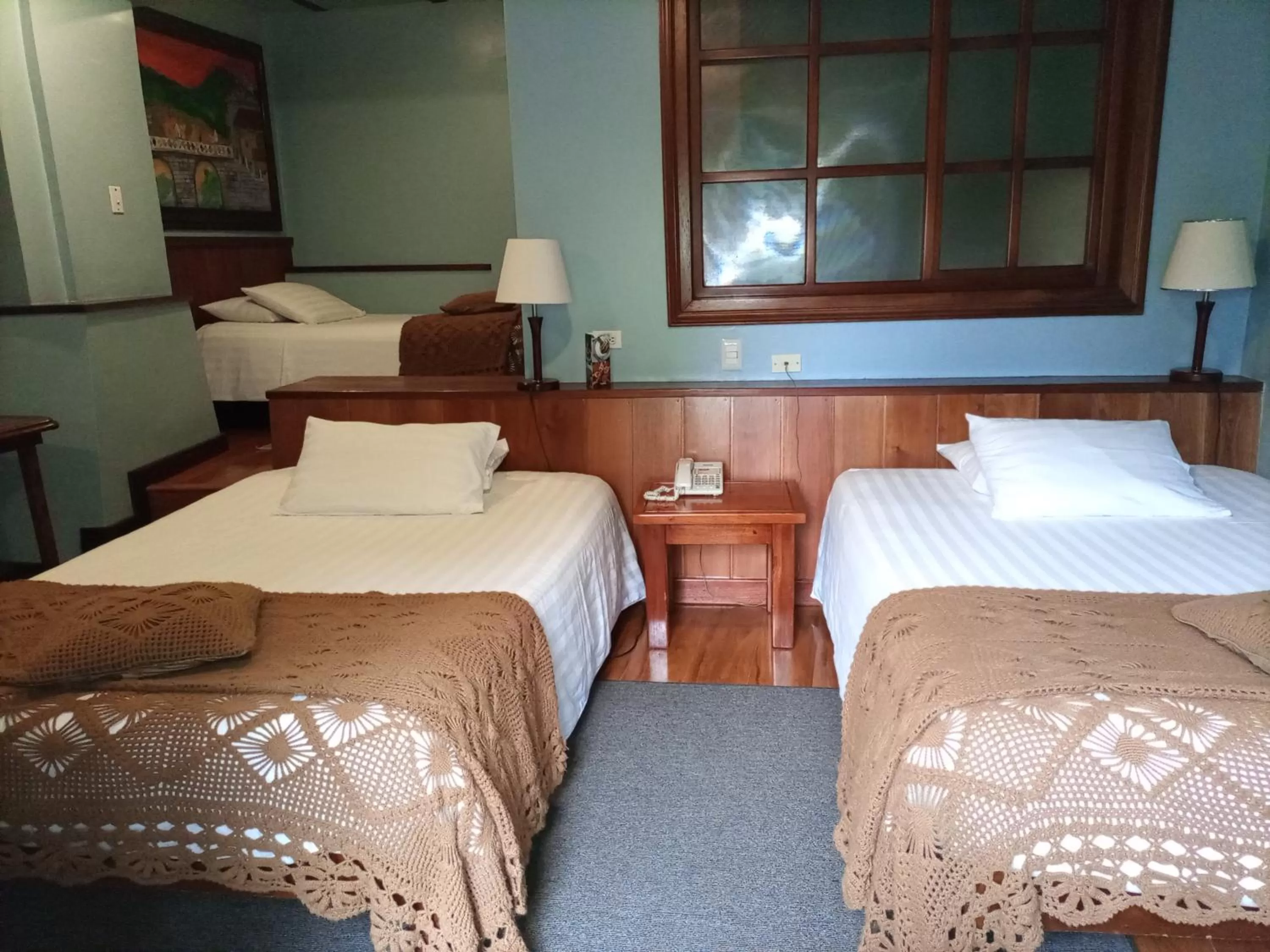 Bed in Hotel Victoria