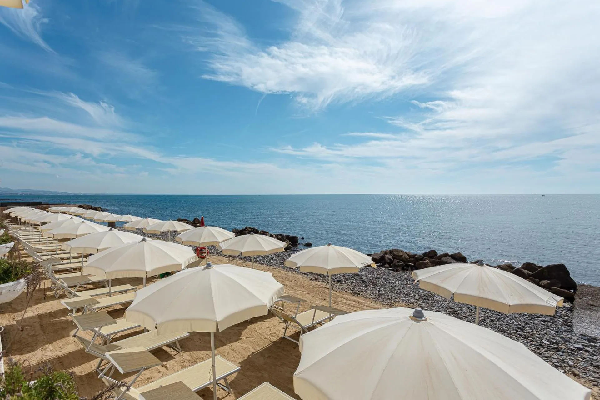 Beach in Hotel Cavalluccio Marino