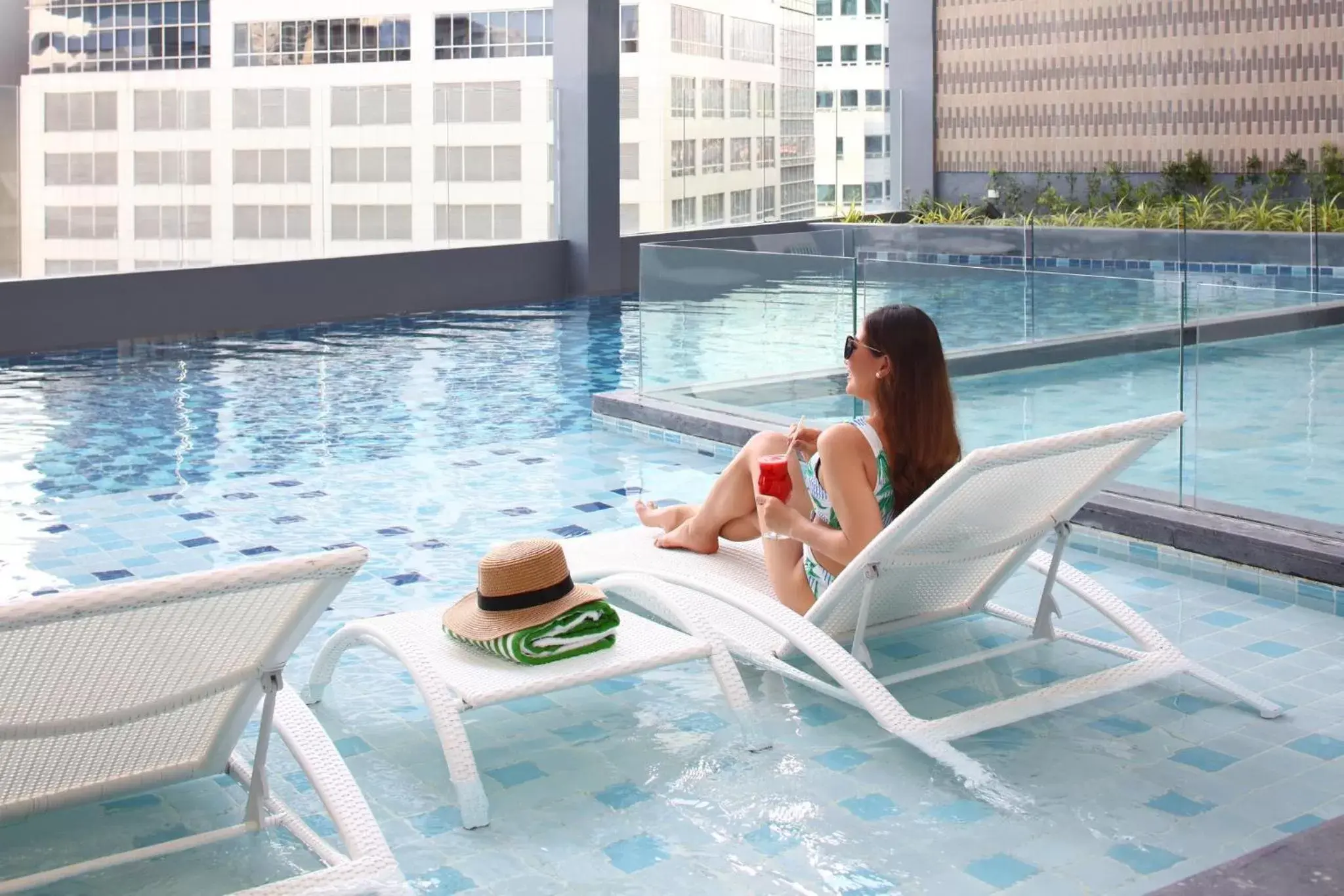 Swimming pool, Guests in Holiday Inn Cebu City, an IHG Hotel