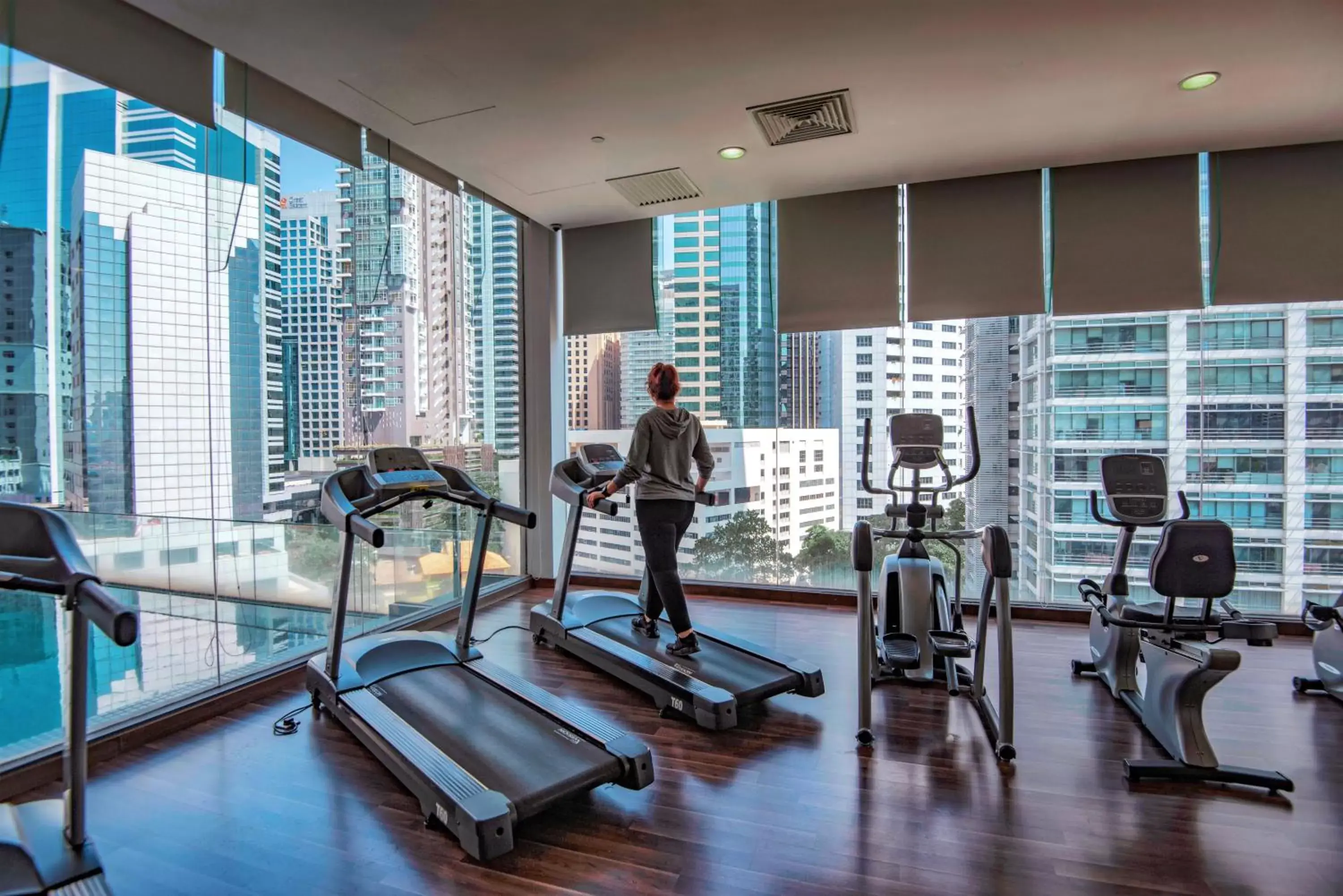 Fitness centre/facilities in Ramada Suites by Wyndham Kuala Lumpur City Centre Fitness centre/facilities in Ramada Suites by Wyndham Kuala Lumpur City Centre