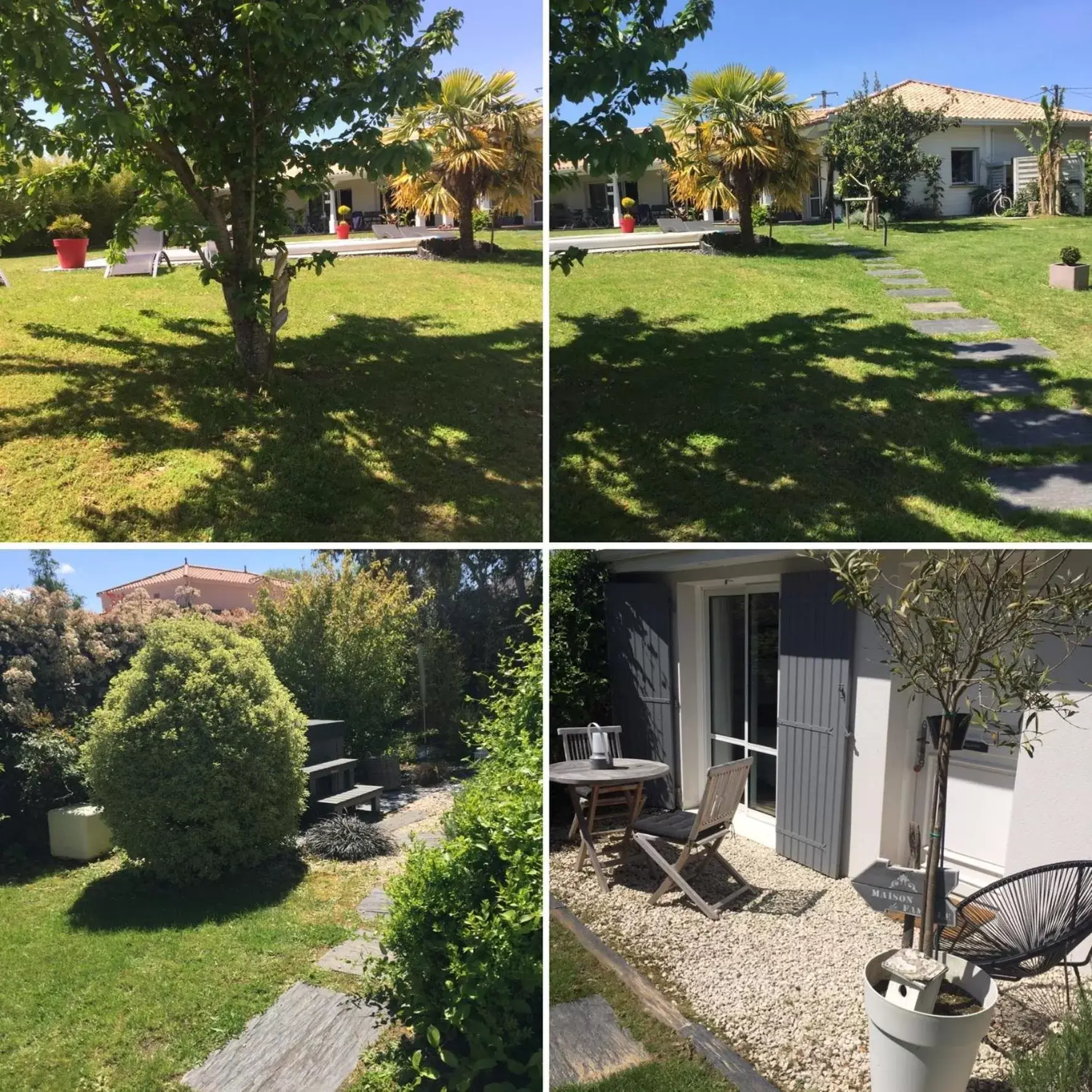 Patio, Garden in Le Temps des Hôtes