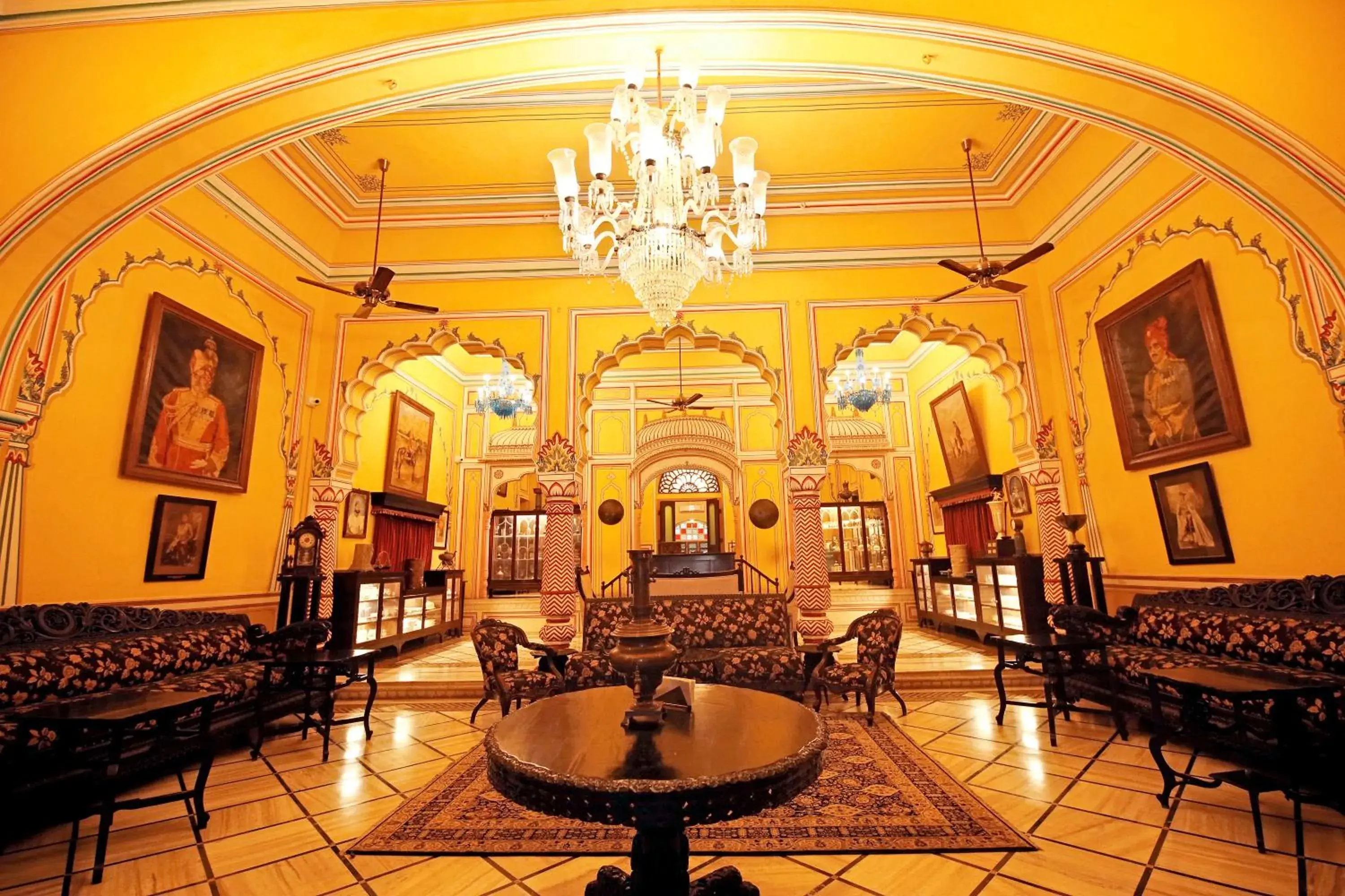 Seating Area in Hotel Narain Niwas Palace
