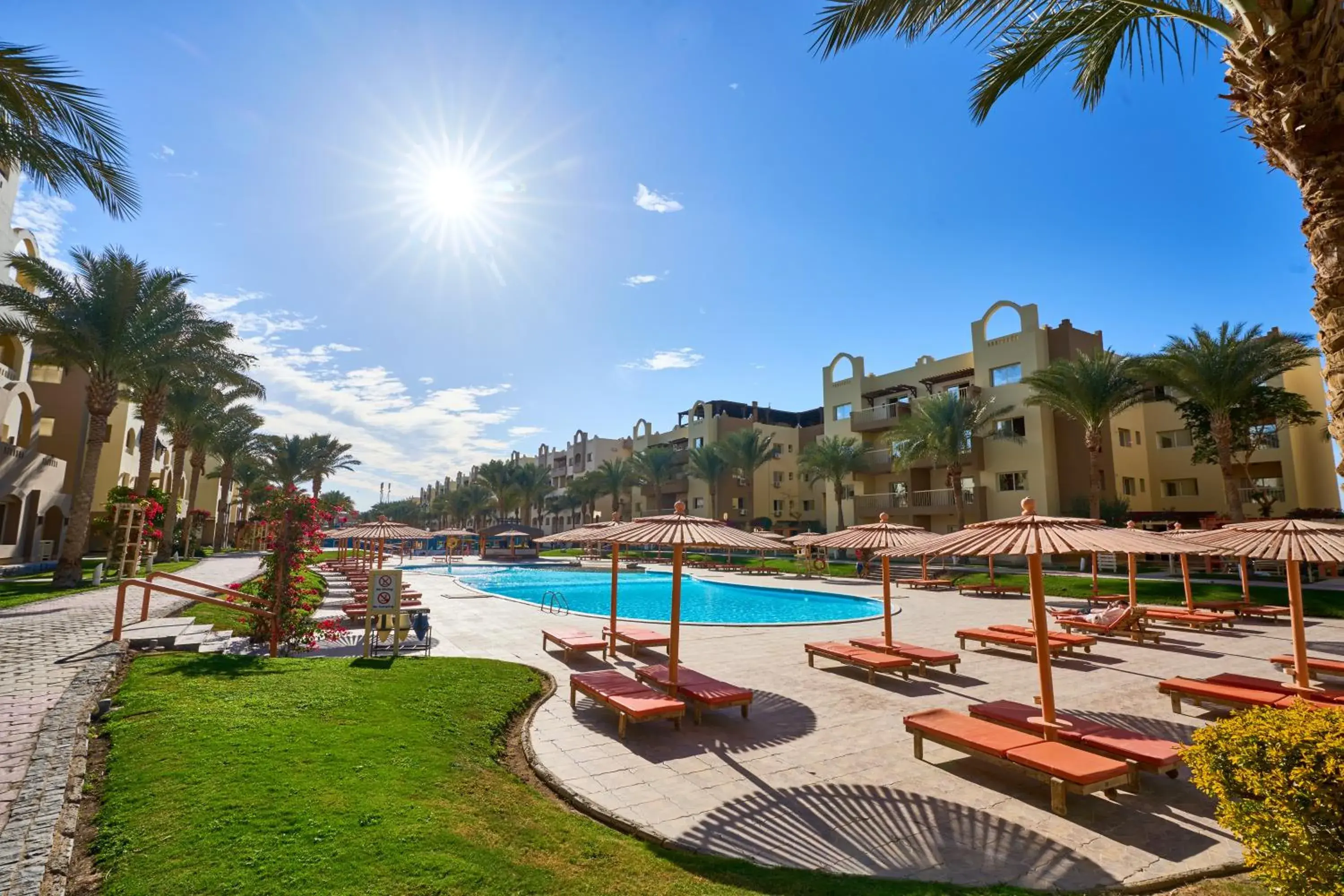 Swimming Pool in El Karma Beach Resort & Aqua Park - Hurghada