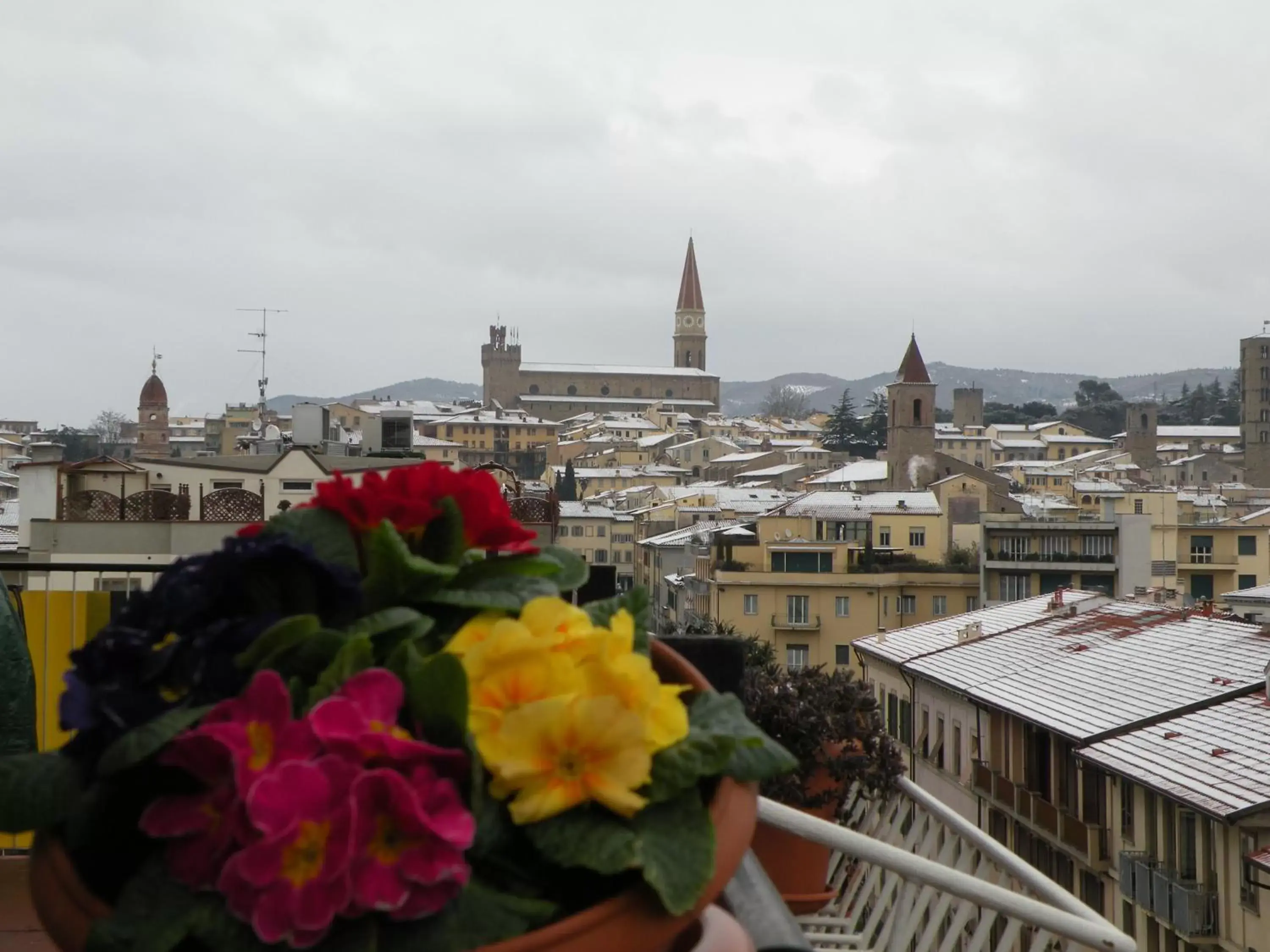 Balcony/Terrace in B&B Cameracaffè Centro