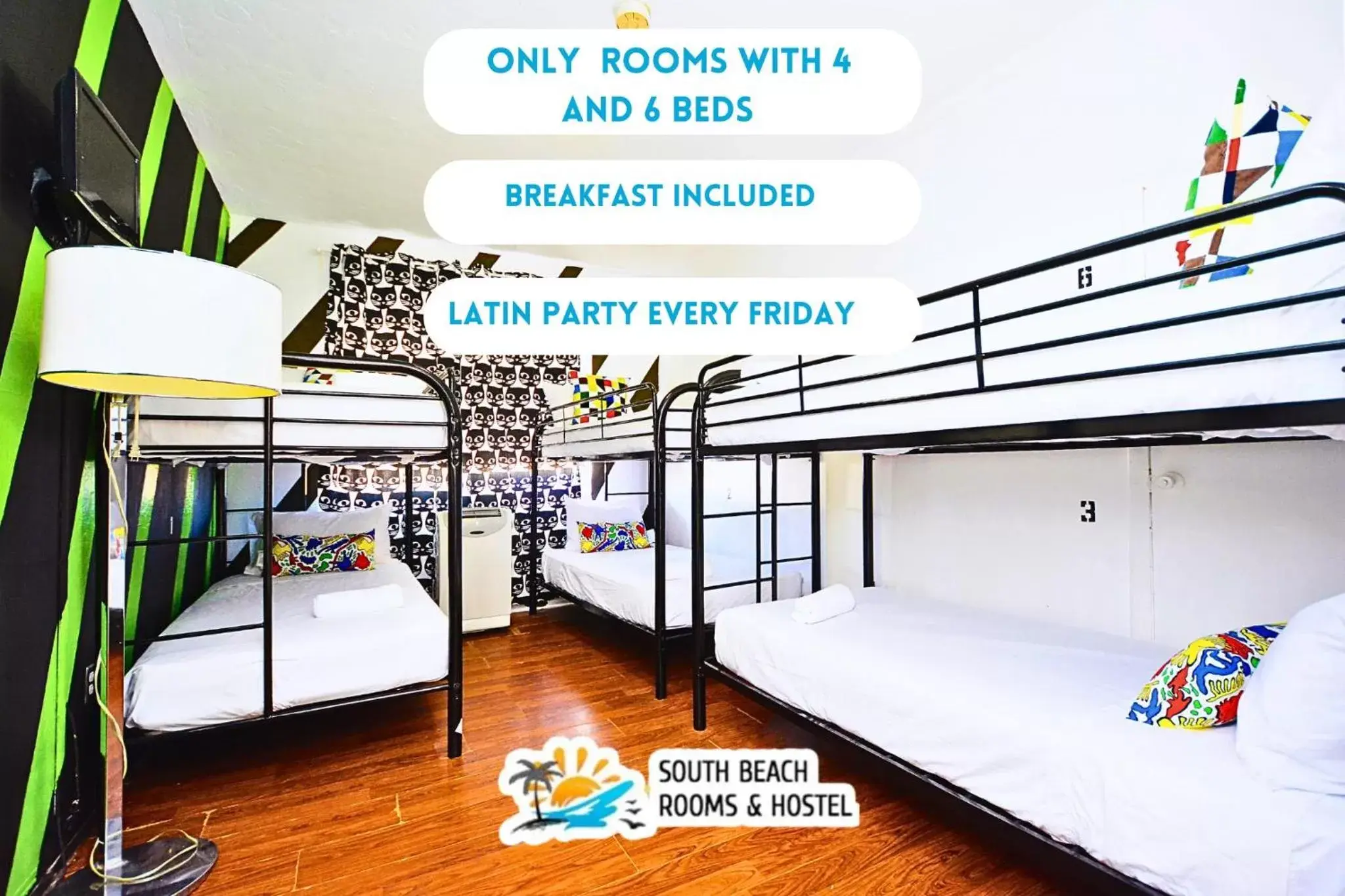 Photo of the whole room, Bunk Bed in South Beach Rooms and Hostel