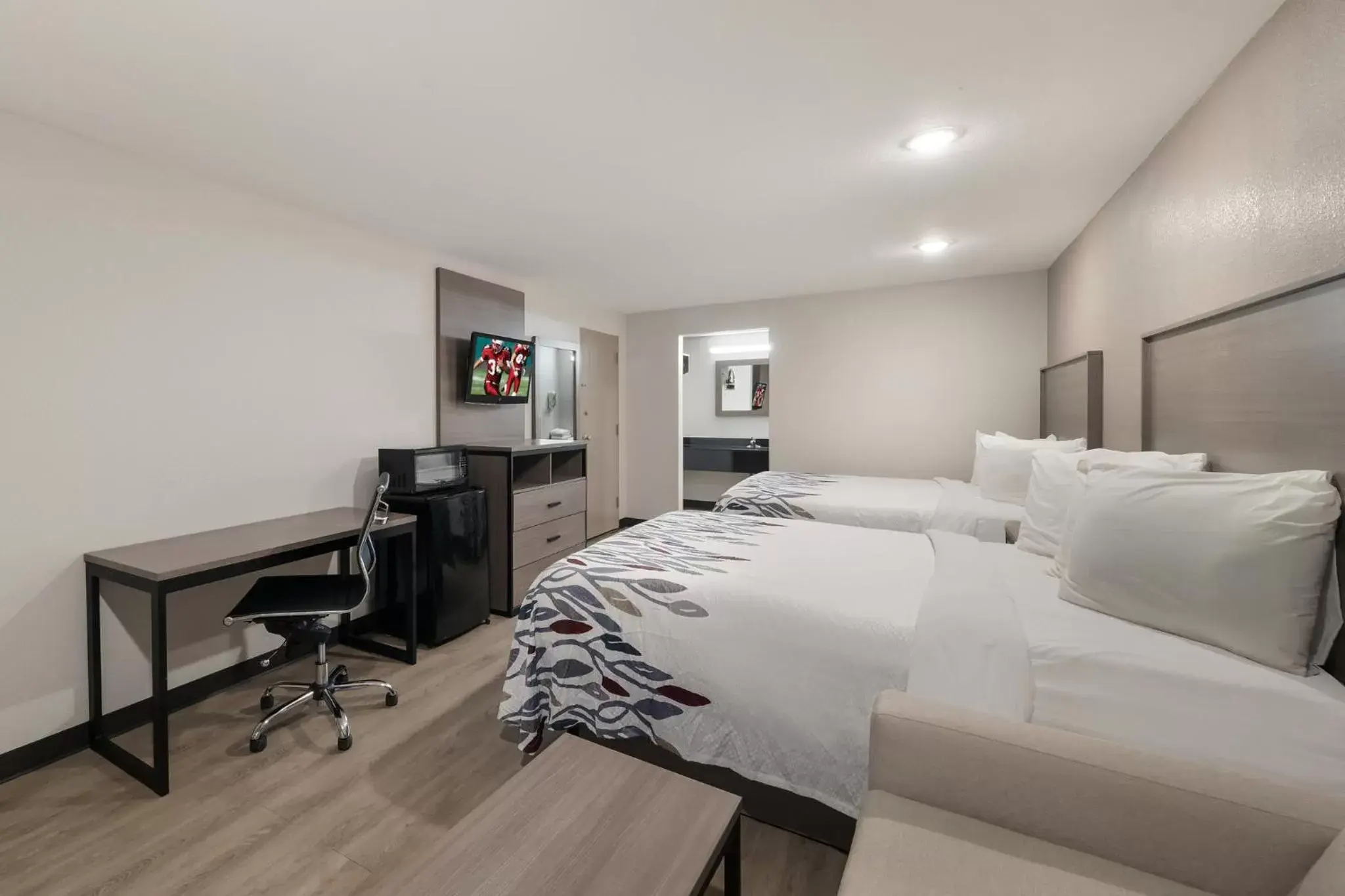 Bedroom, Bed in Red Roof Inn & Conference Center McKinney Bedroom, Bed in Red Roof Inn & Conference Center McKinney