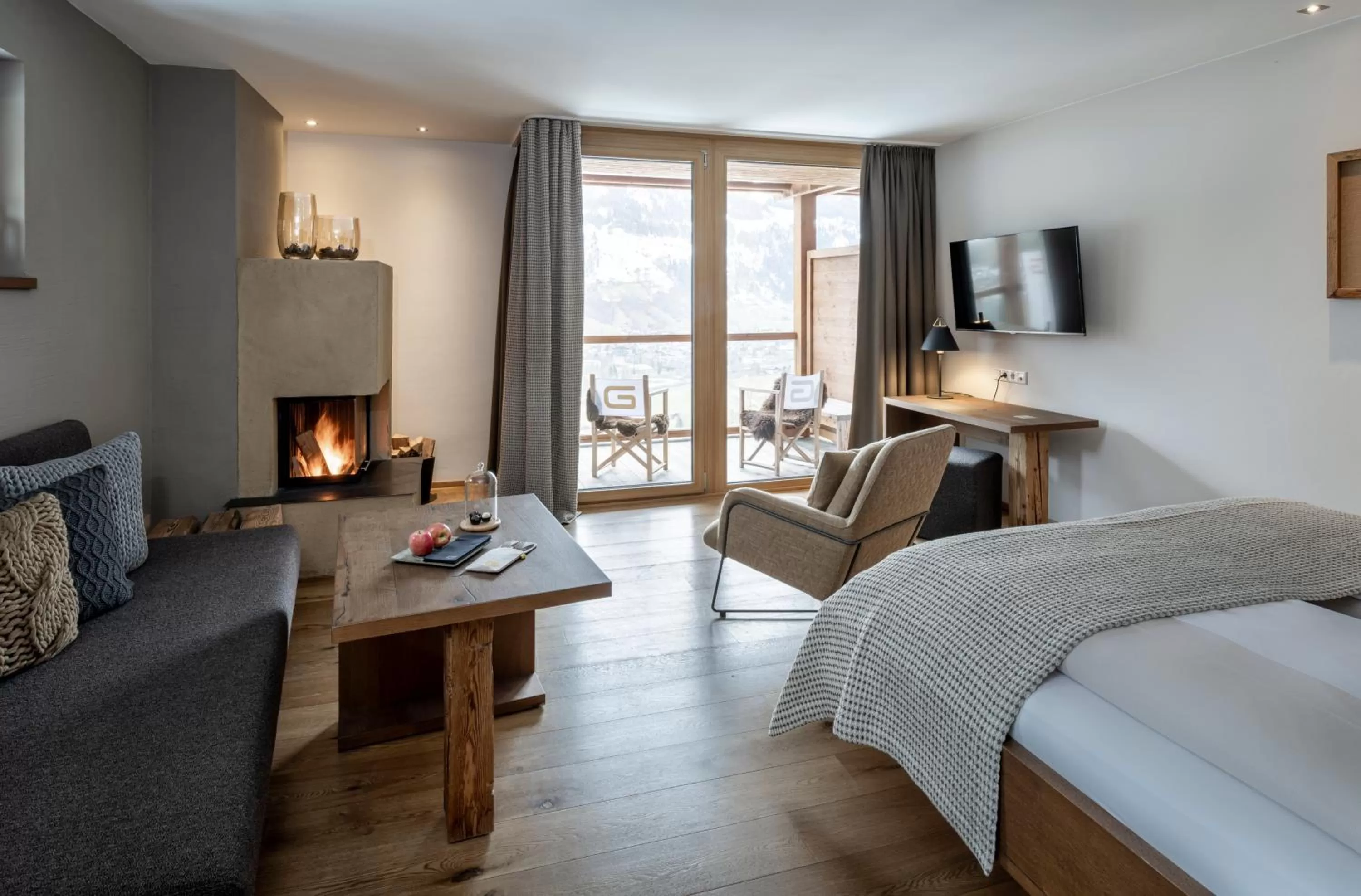 Suite with Balcony in Das.Goldberg