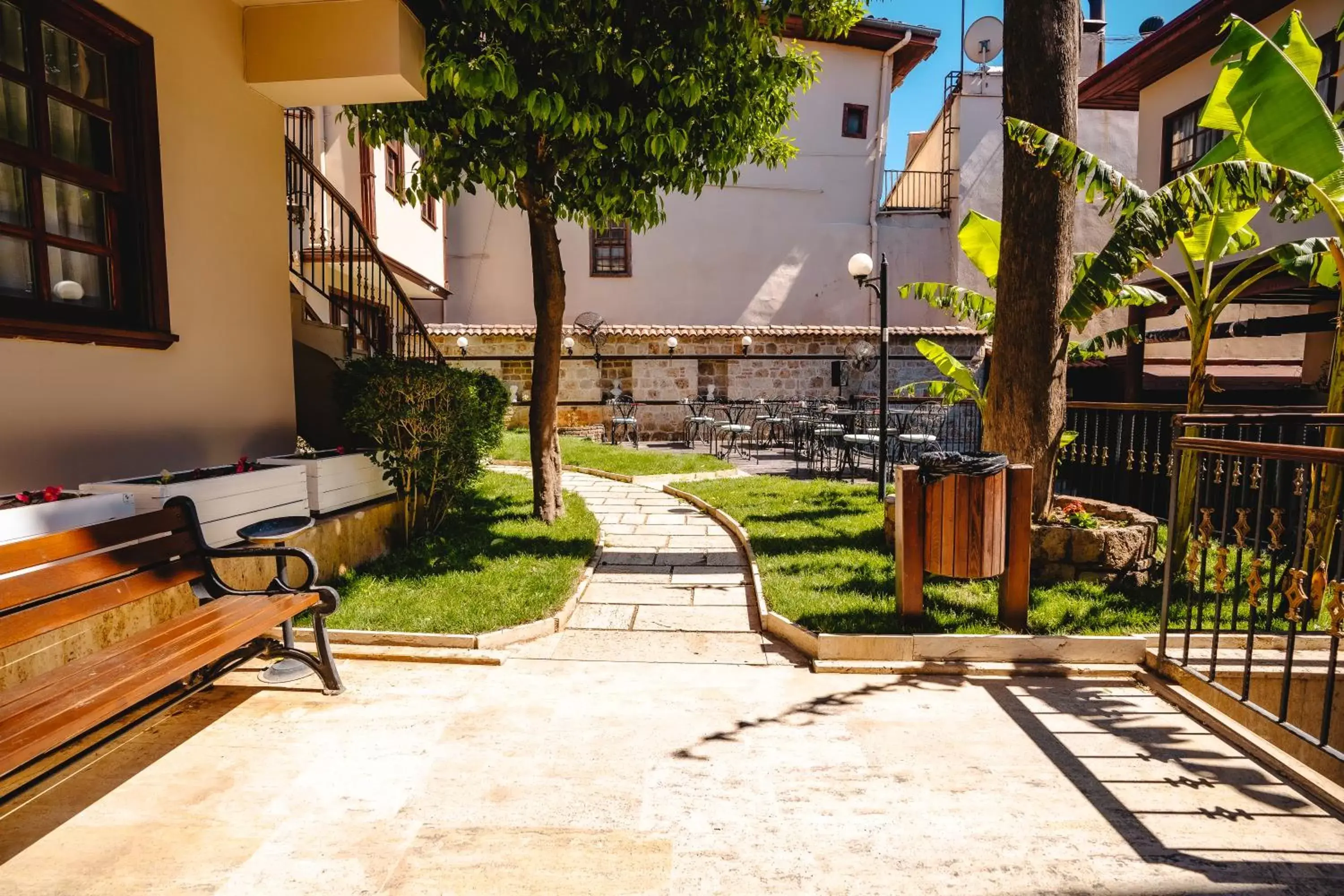 Patio in Mediterra Art Hotel Antalya