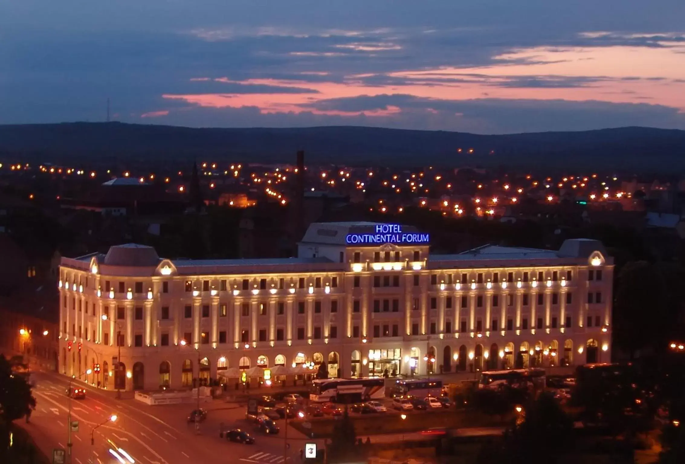 Facade/entrance, Bird's-eye View in Continental Forum Sibiu