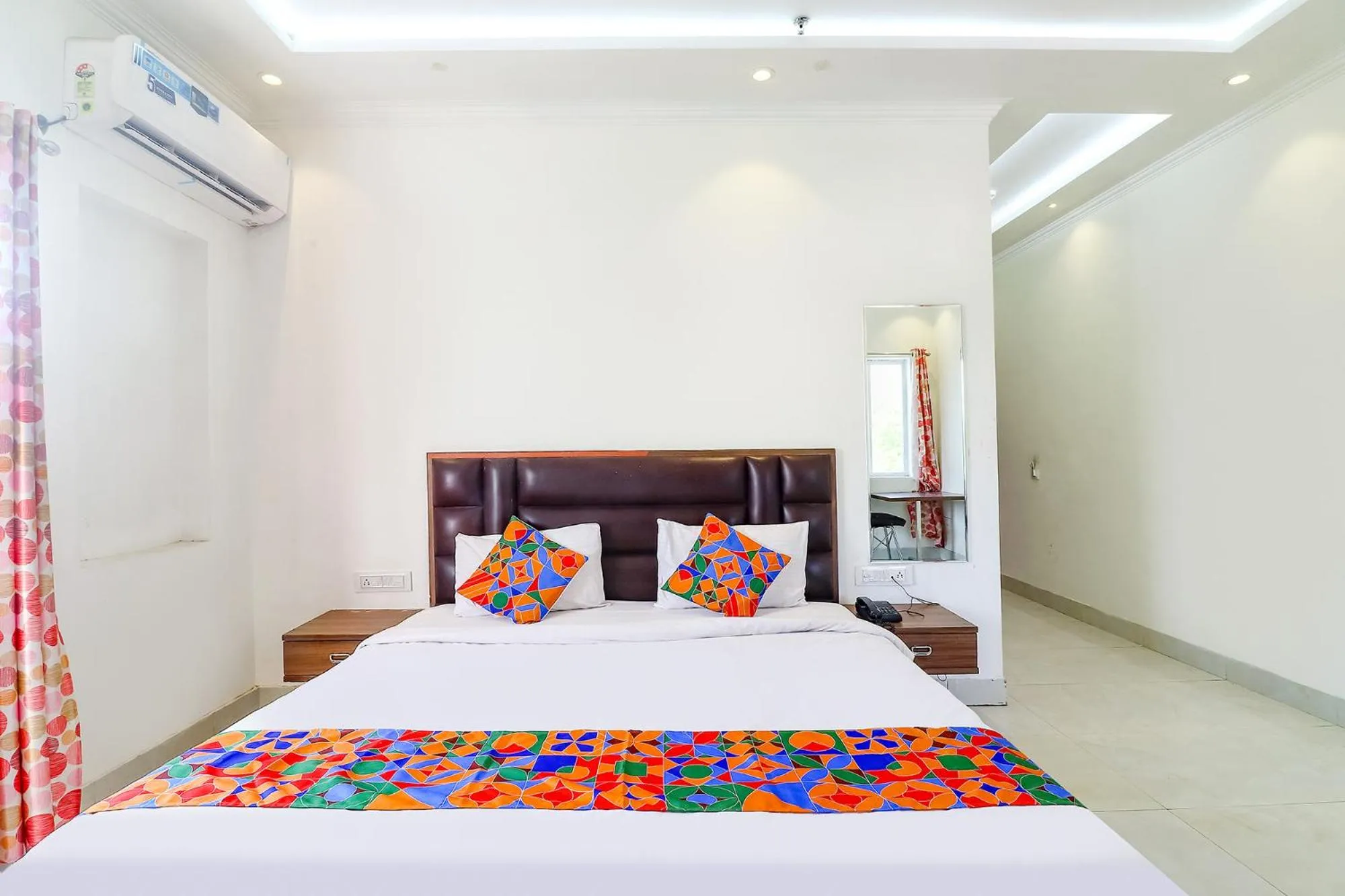 Bed in FabHotel Bhawana