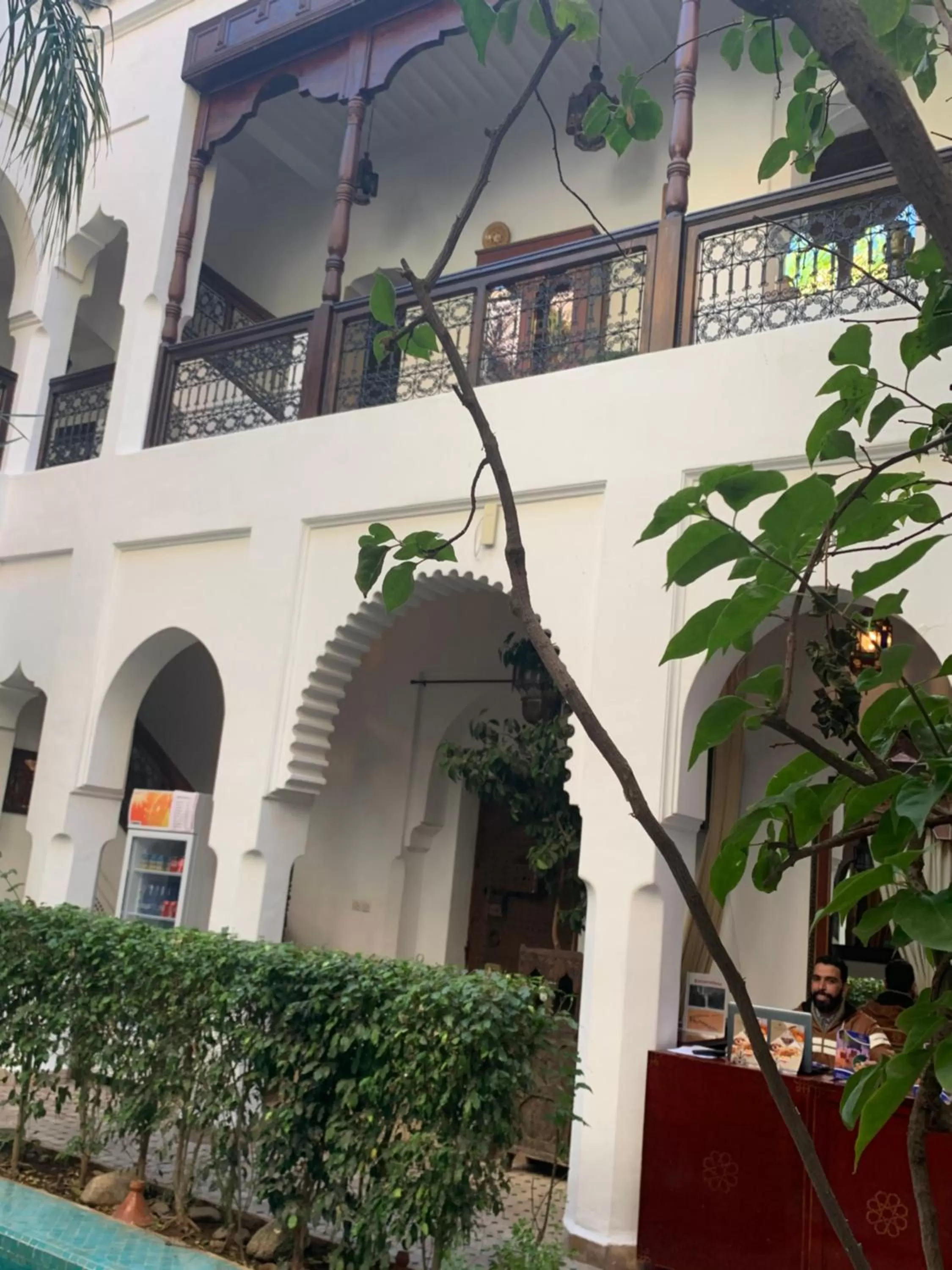 Patio in Riad Ghali Hotel & SPA