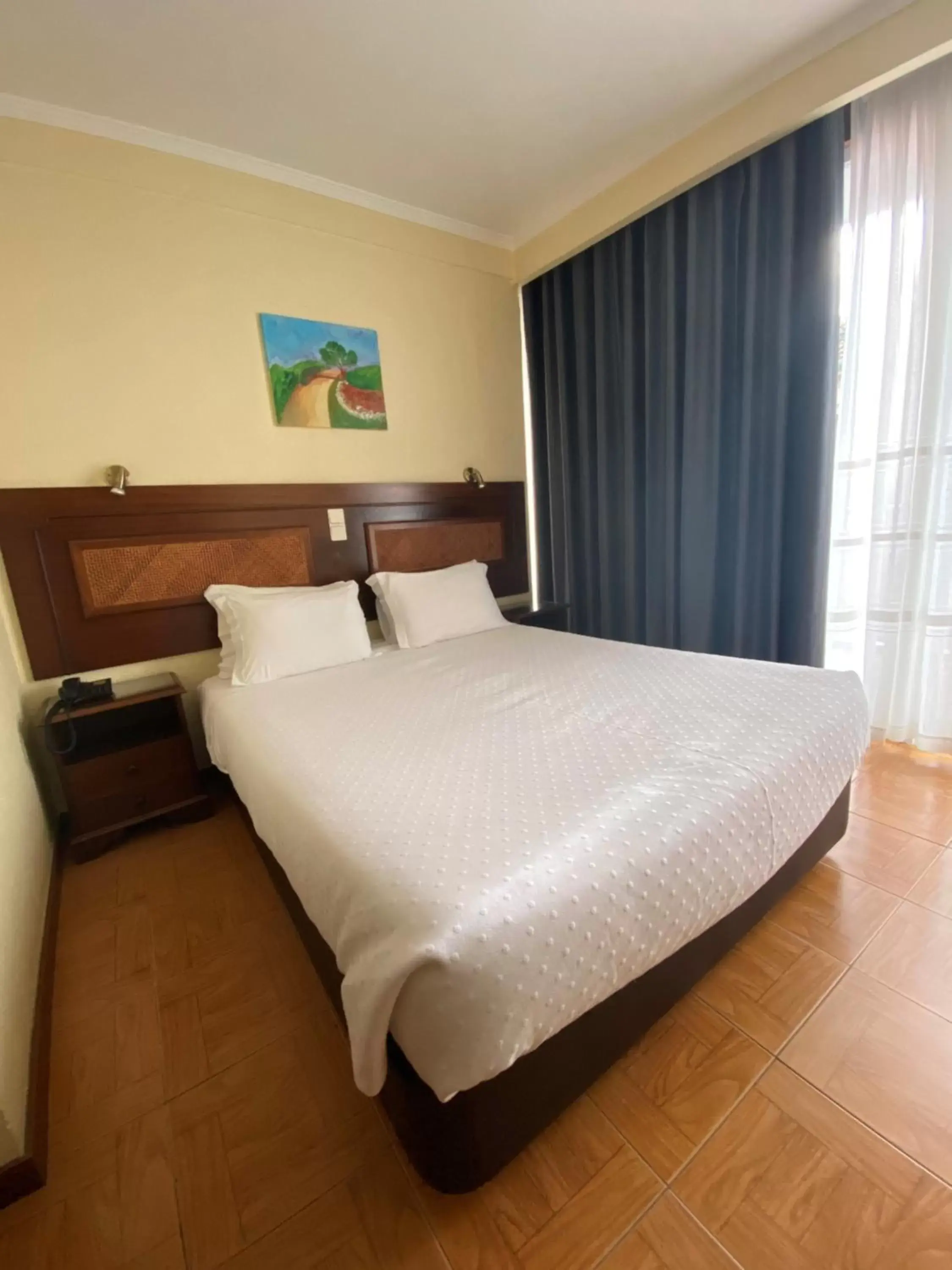 Bed in Hotel Porto Mar