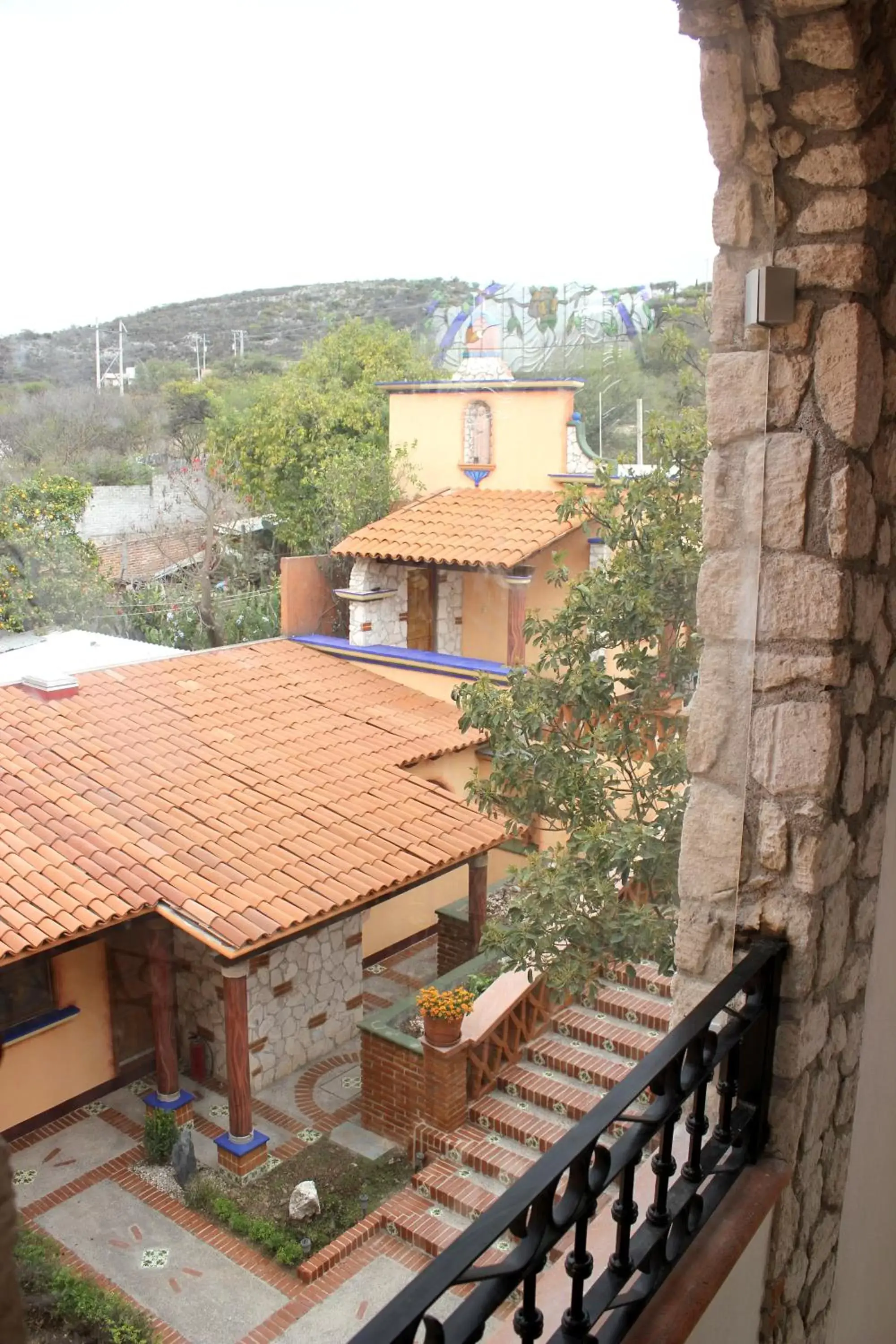 Garden view, Balcony/Terrace in Hotel Feregrino