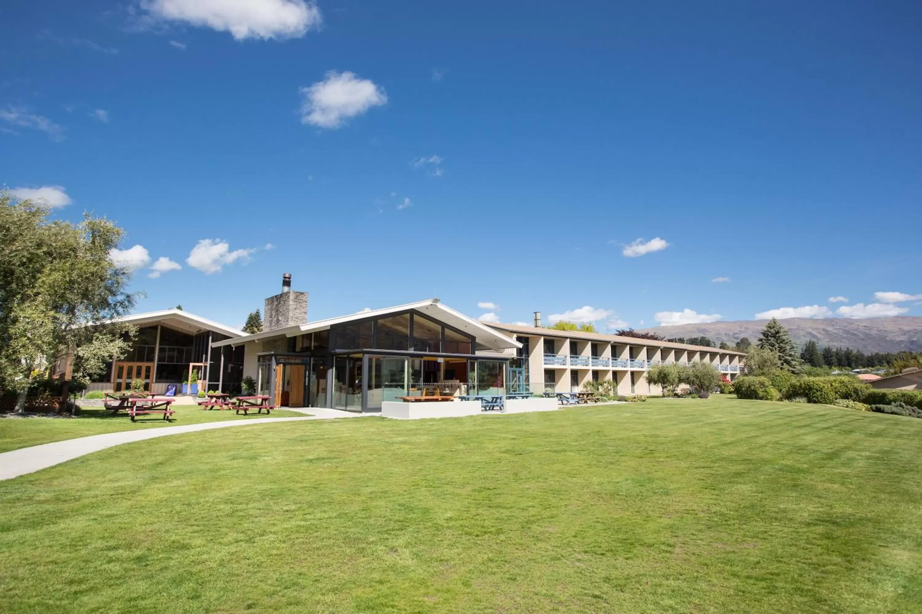 Facade/entrance, Property Building in Wanaka Hotel