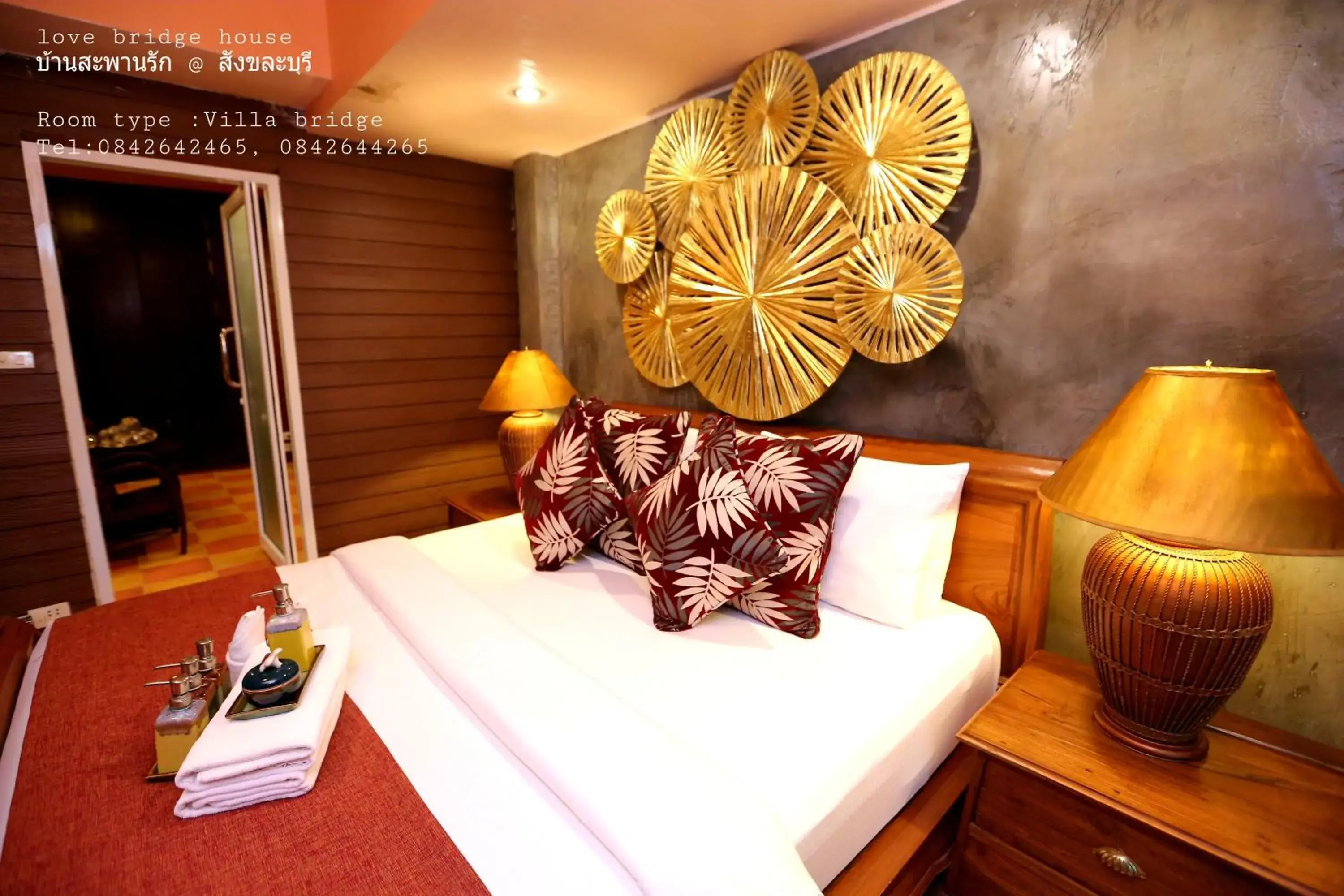 Bed in Love Bridge House บ้านสะพานรัก Bed in Love Bridge House บ้านสะพานรัก