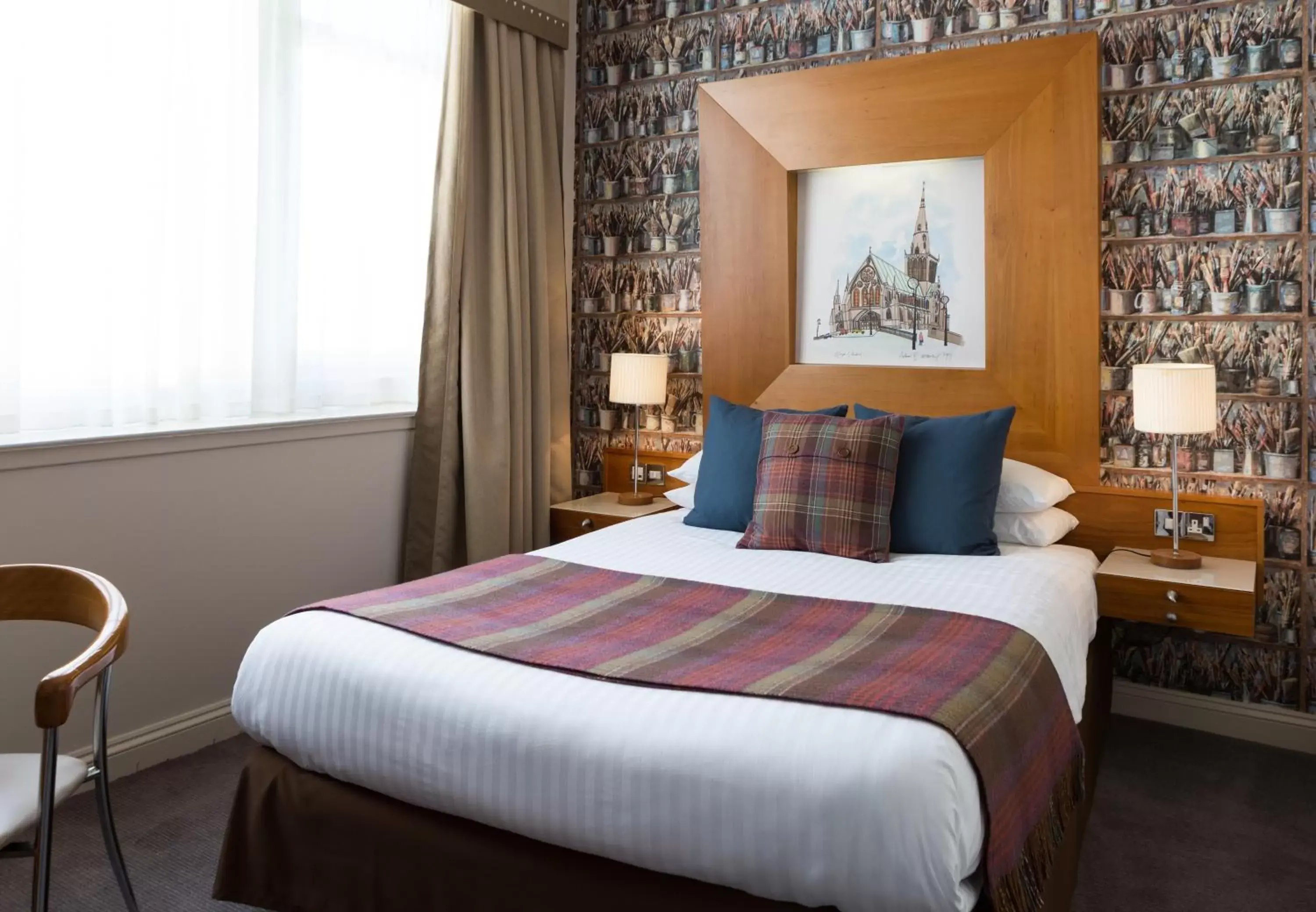 Bedroom, Bed in ABode Glasgow