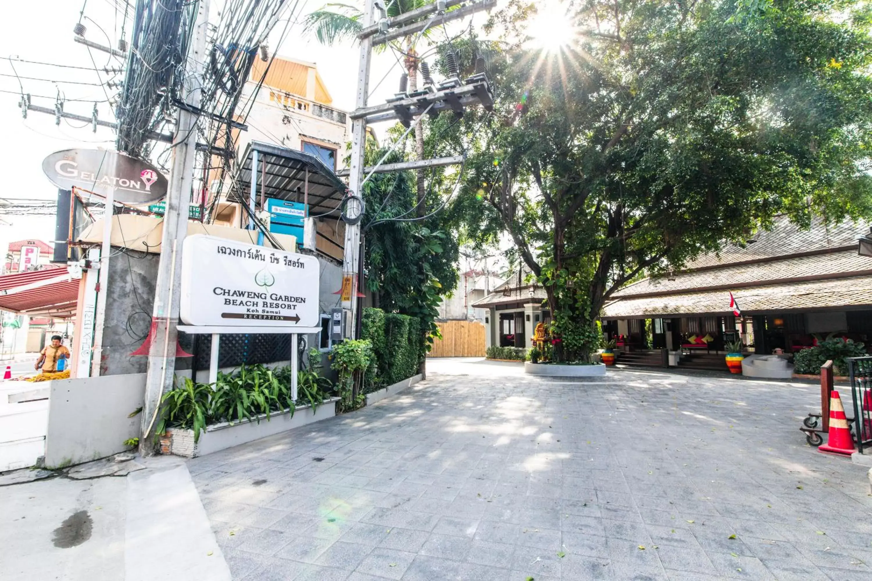 Facade/entrance, Property Building in Chaweng Garden Beach Resort - SHA Plus
