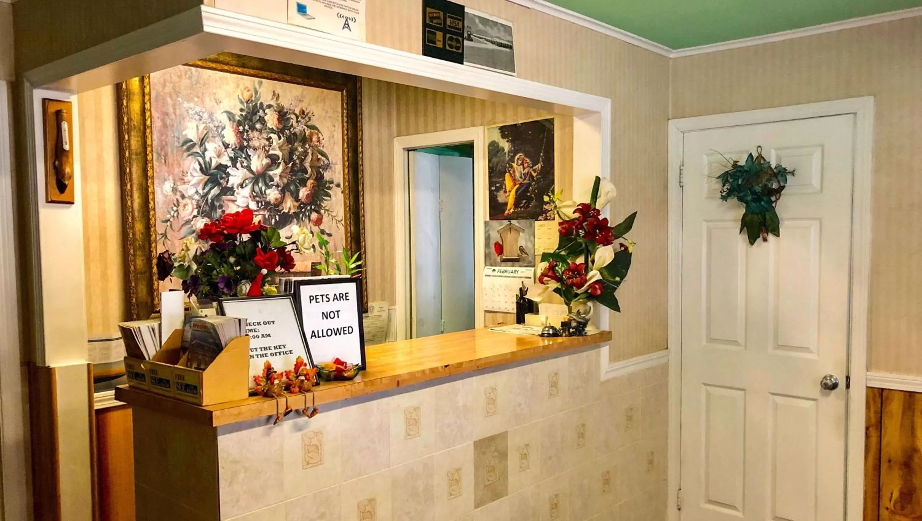 Lobby or reception in Pleasant Valley Motel West Stockbridge