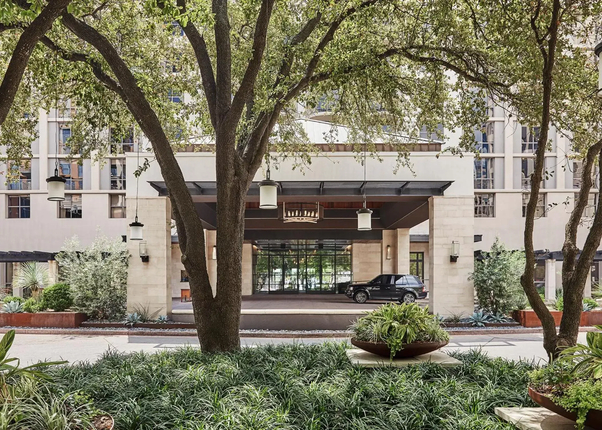 Facade/entrance, Property Building in Four Seasons Hotel Austin