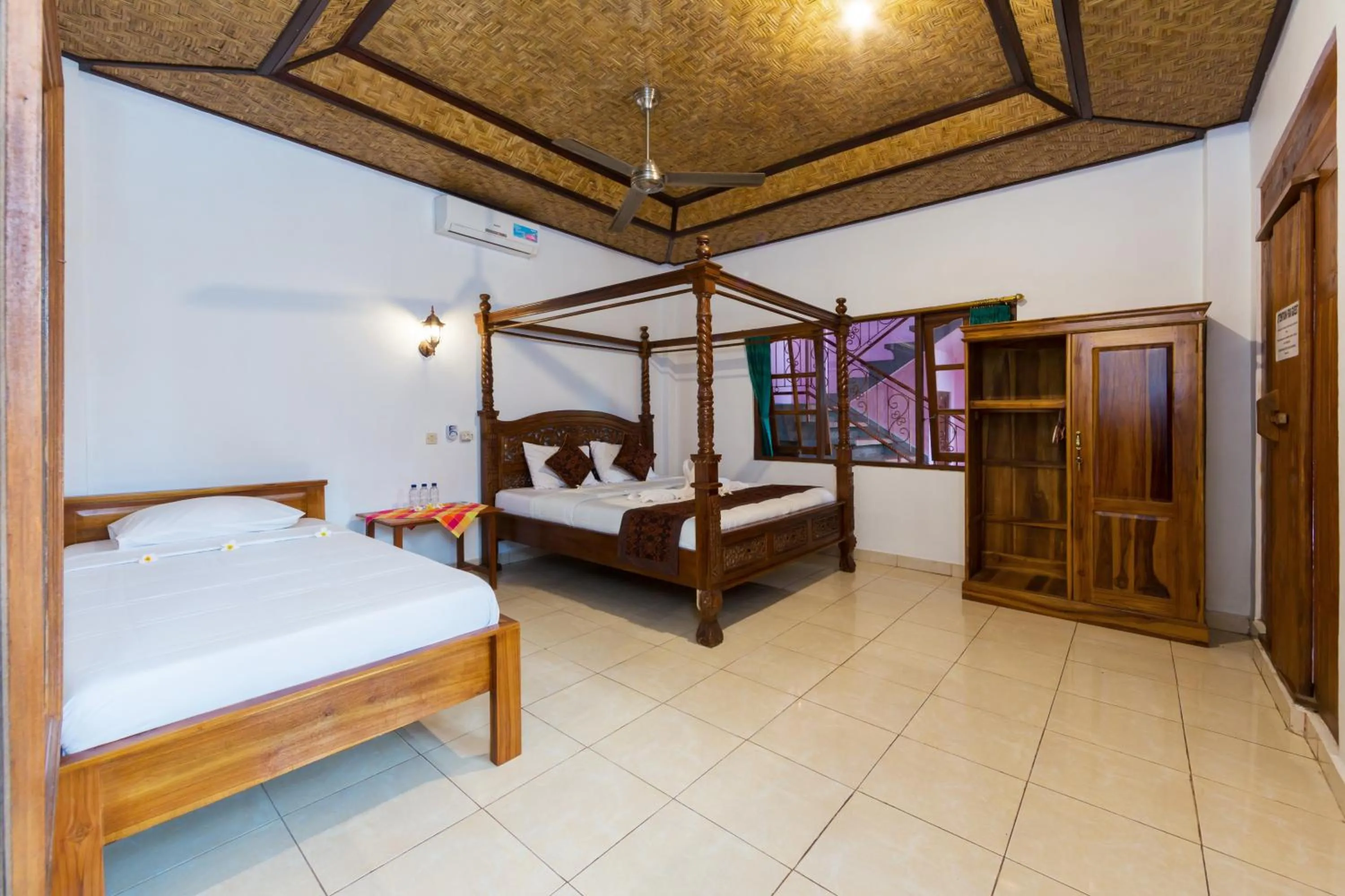 Bedroom, Bed in Sayong House