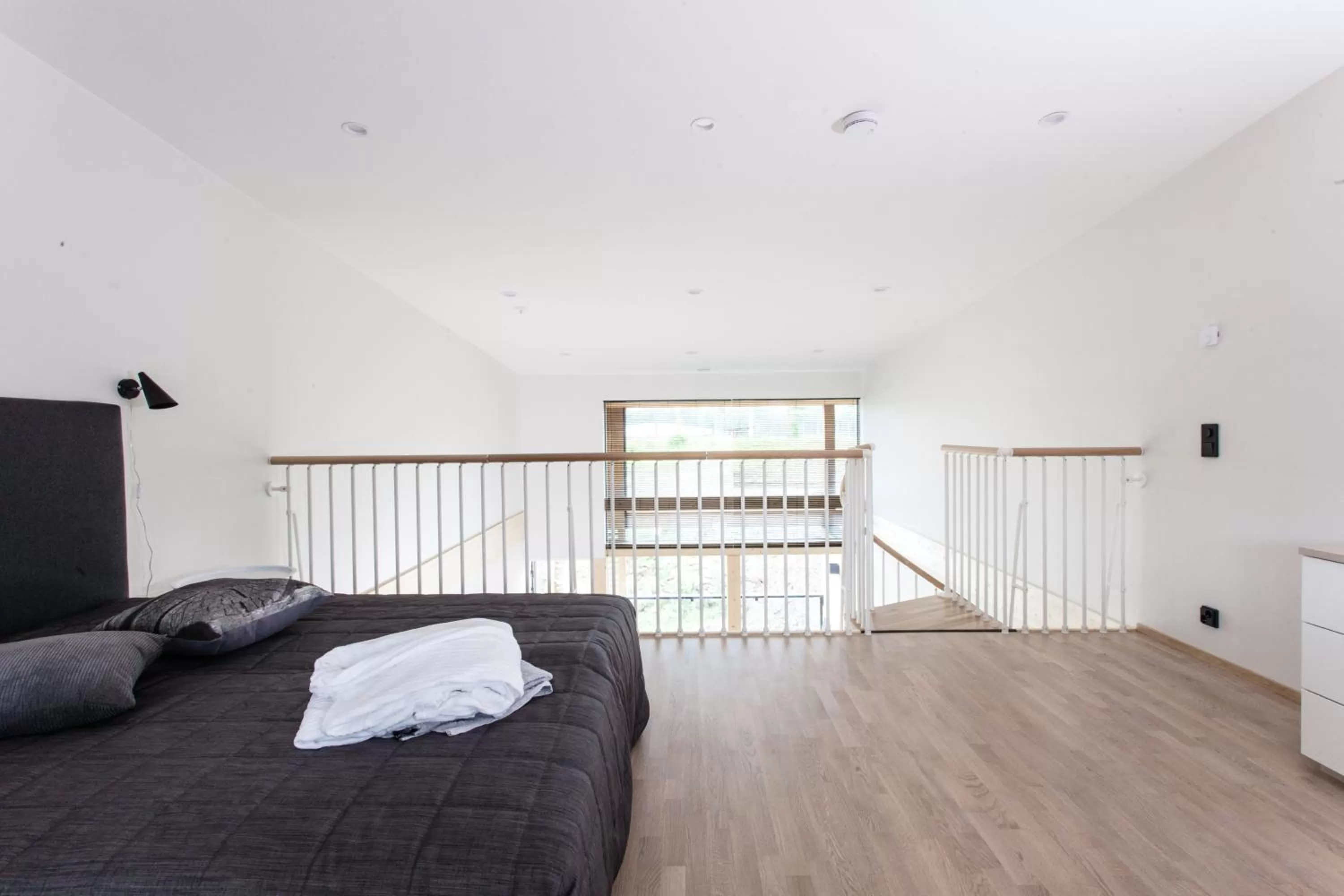 Bed in Eerikkilä Sport & Outdoor Resort