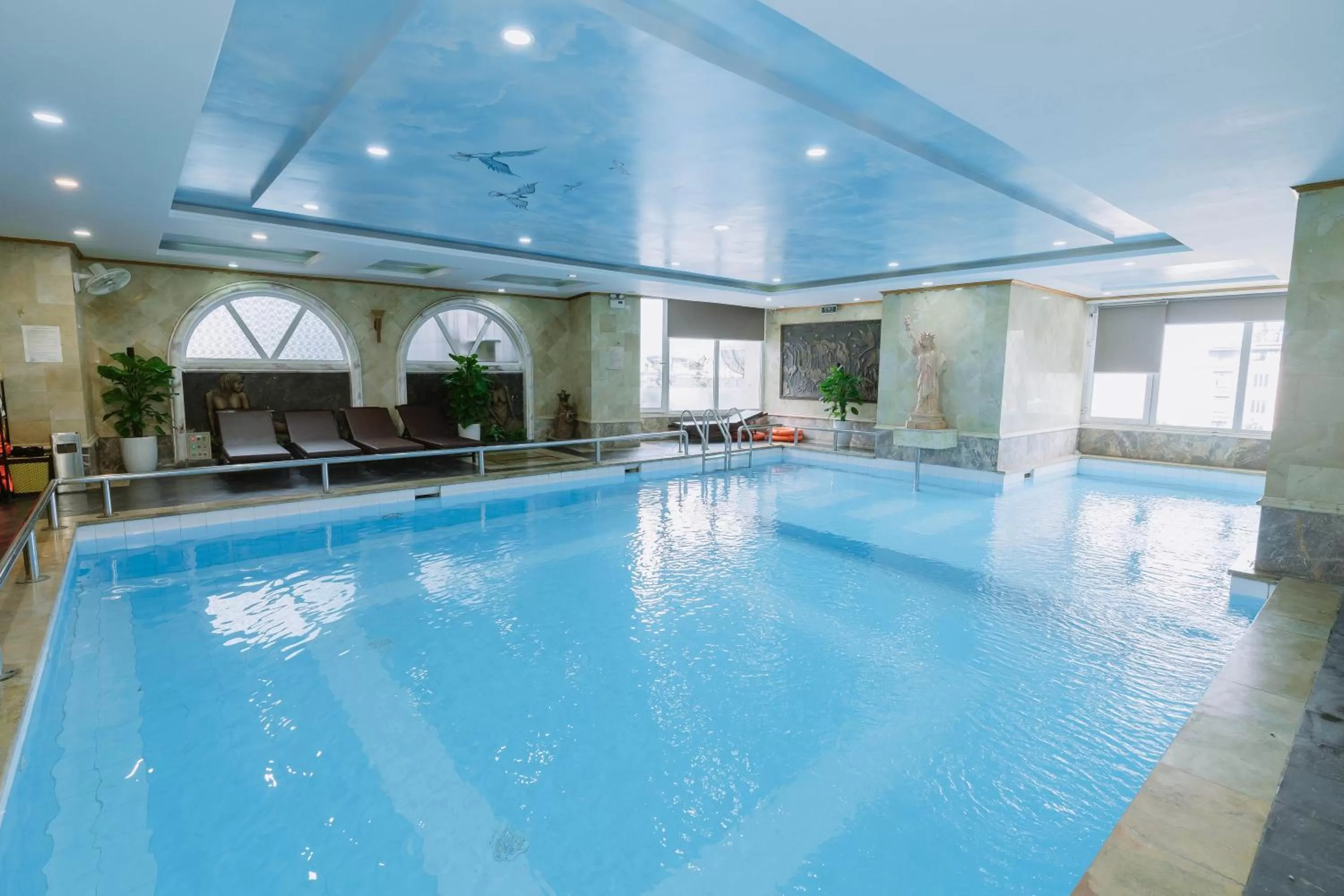 Swimming pool in A25 Luxury Hotel