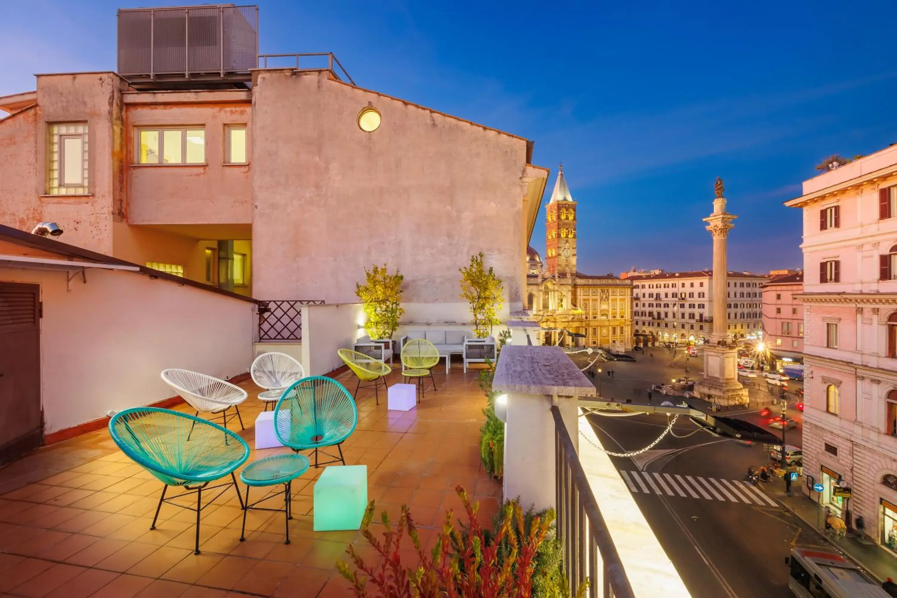 Balcony/Terrace, Pool View in Hotel Amalfi