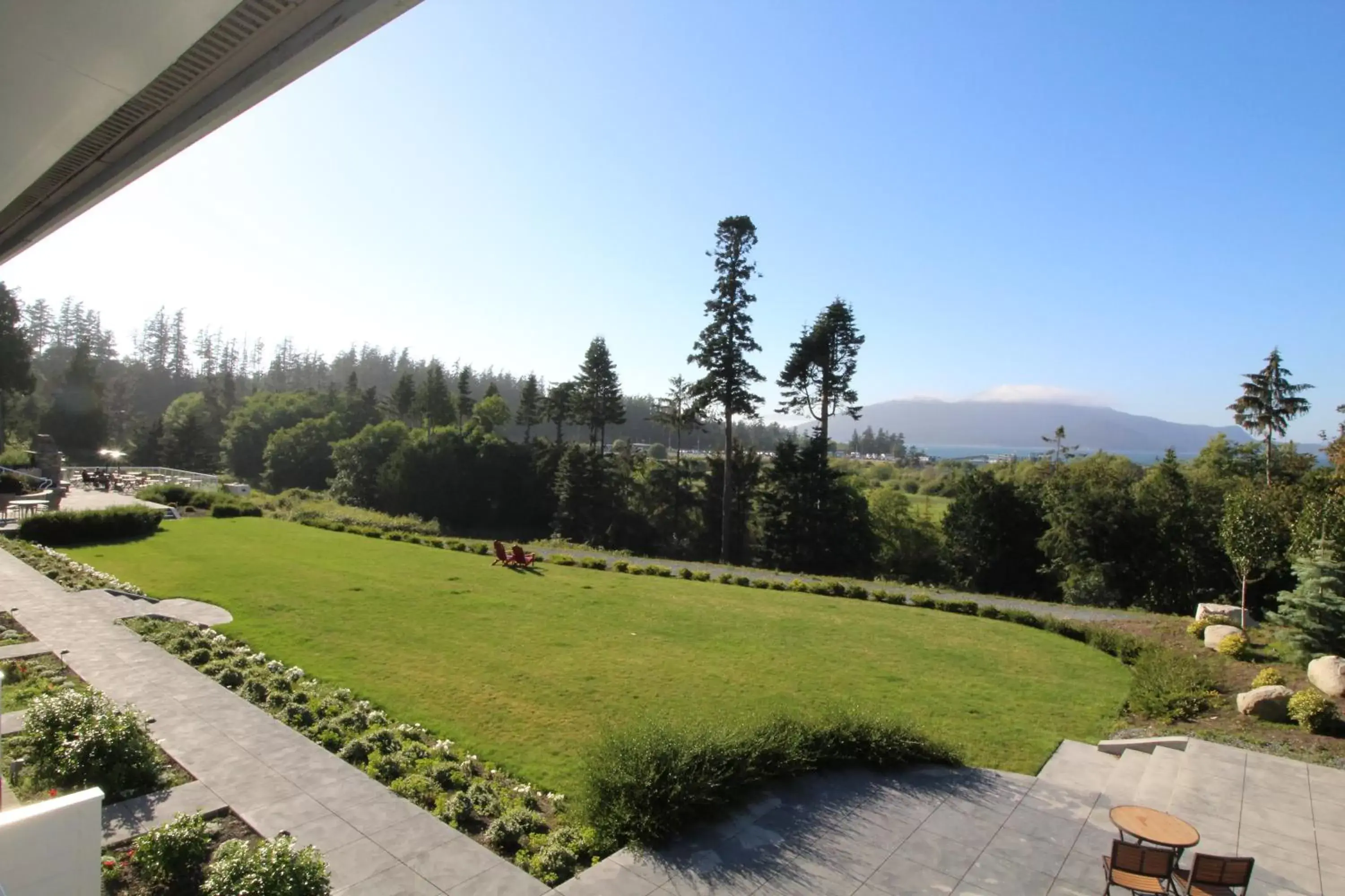 Garden view, Garden in Anacortes Ship Harbor Inn