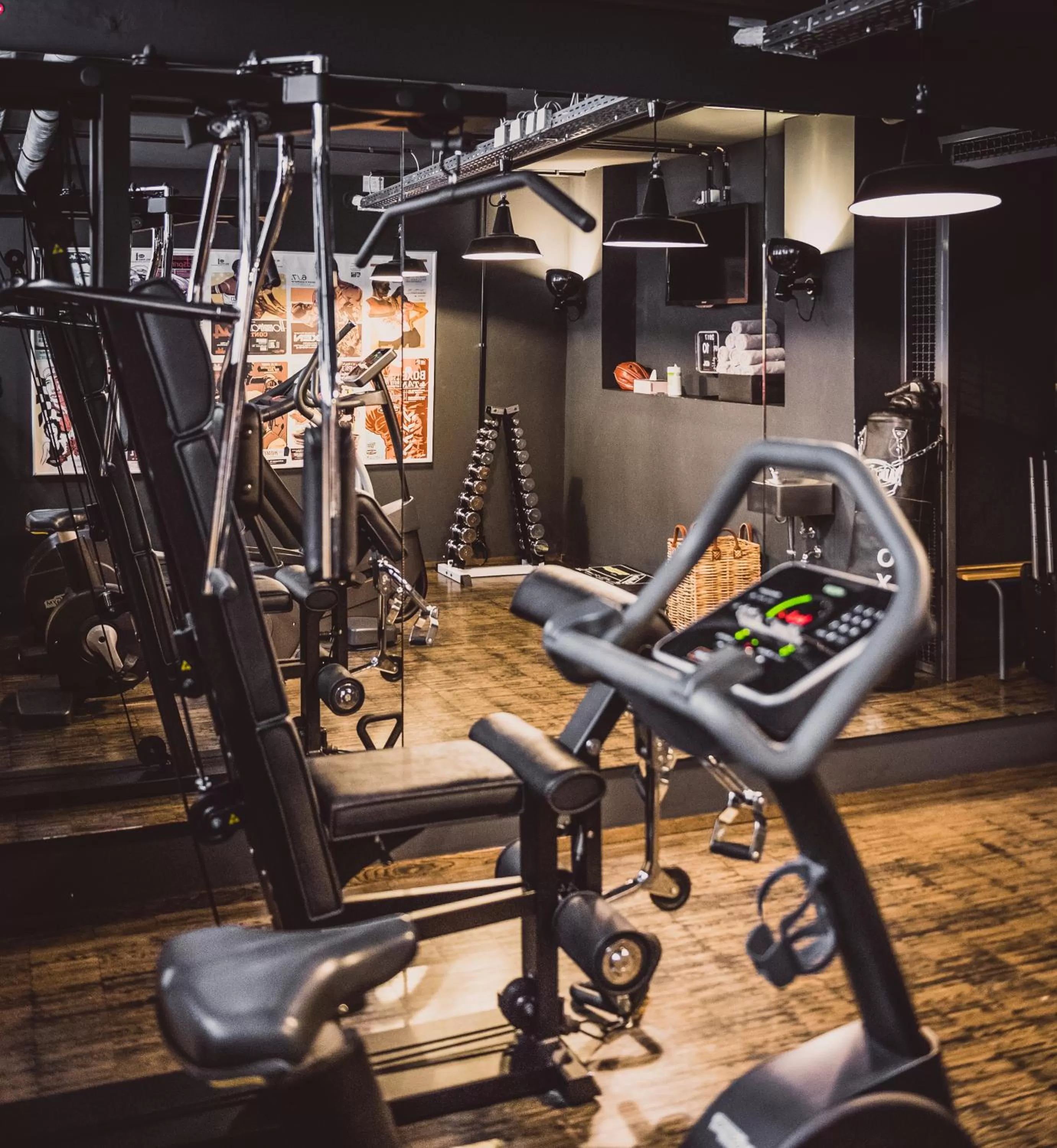 Fitness centre/facilities in Henri Hotel Hamburg Downtown